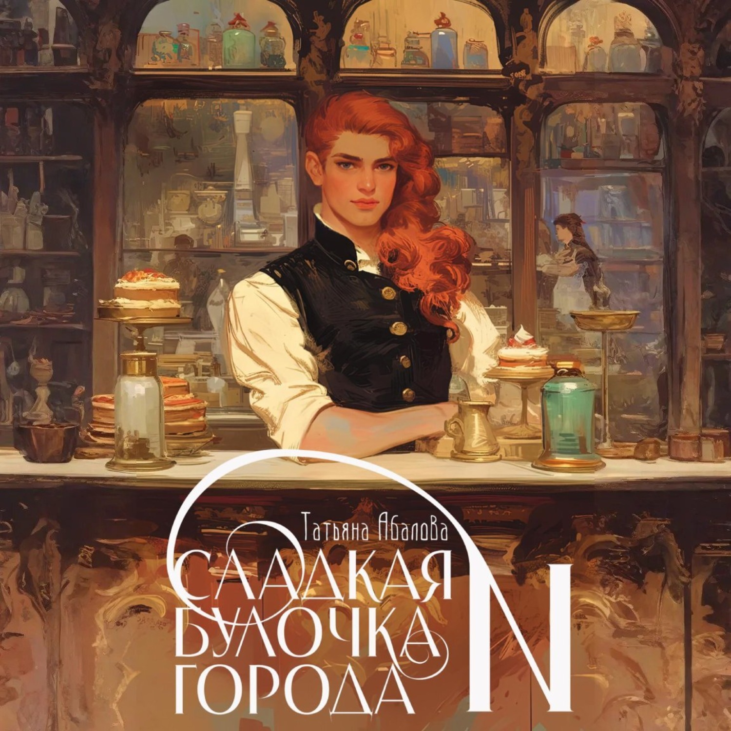 Обложка книги «Сладкая булочка города N»