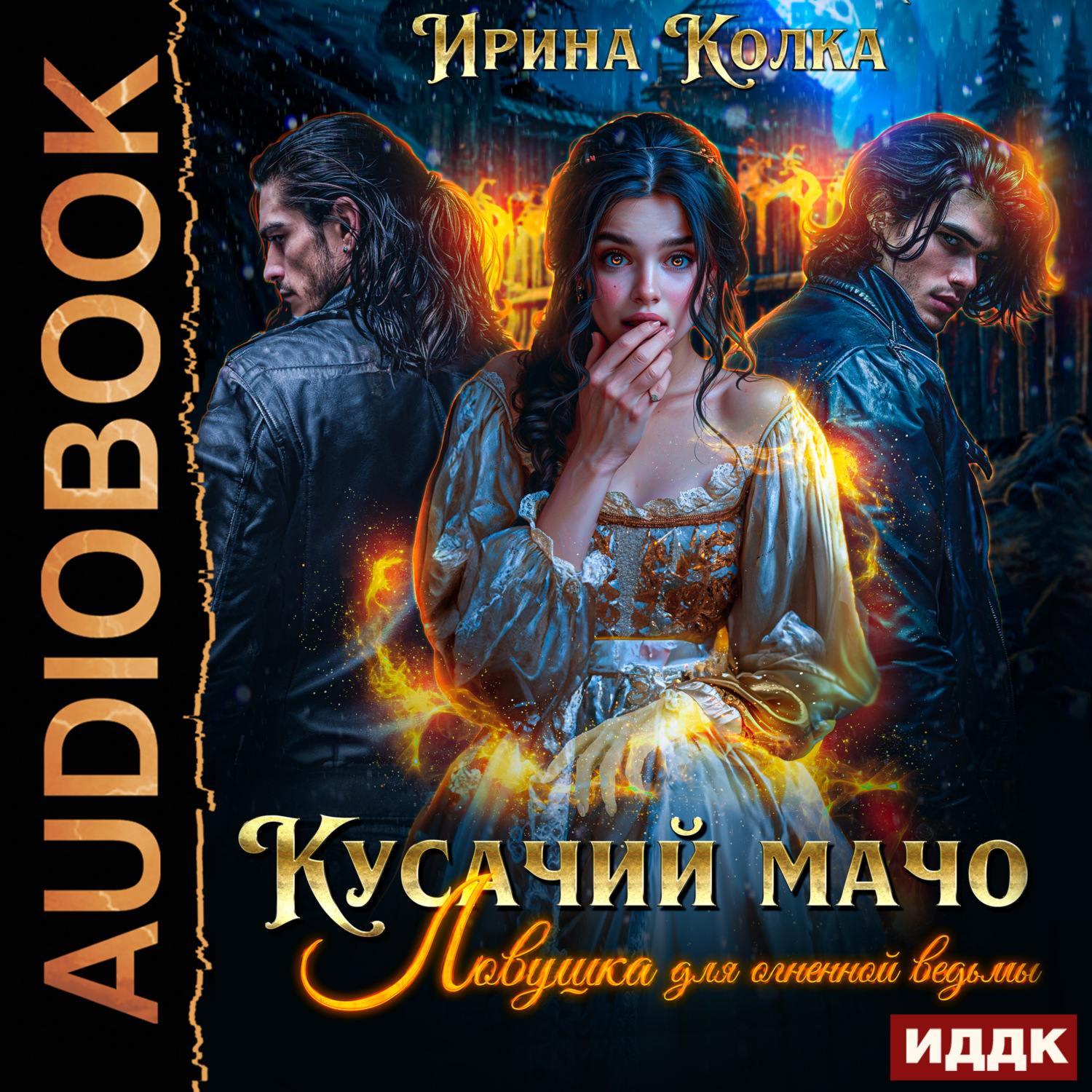 Обложка книги «Кусачий мачо. Ловушка для огненной ведьмы»
