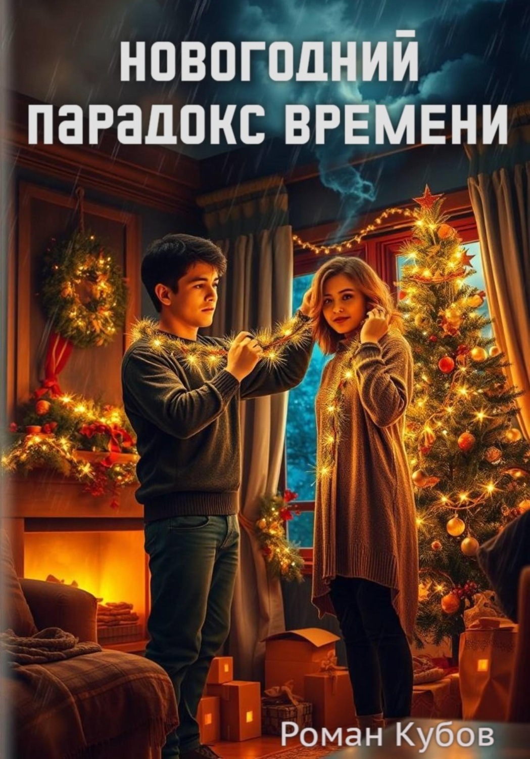 Обложка книги «Новогодний парадокс времени»