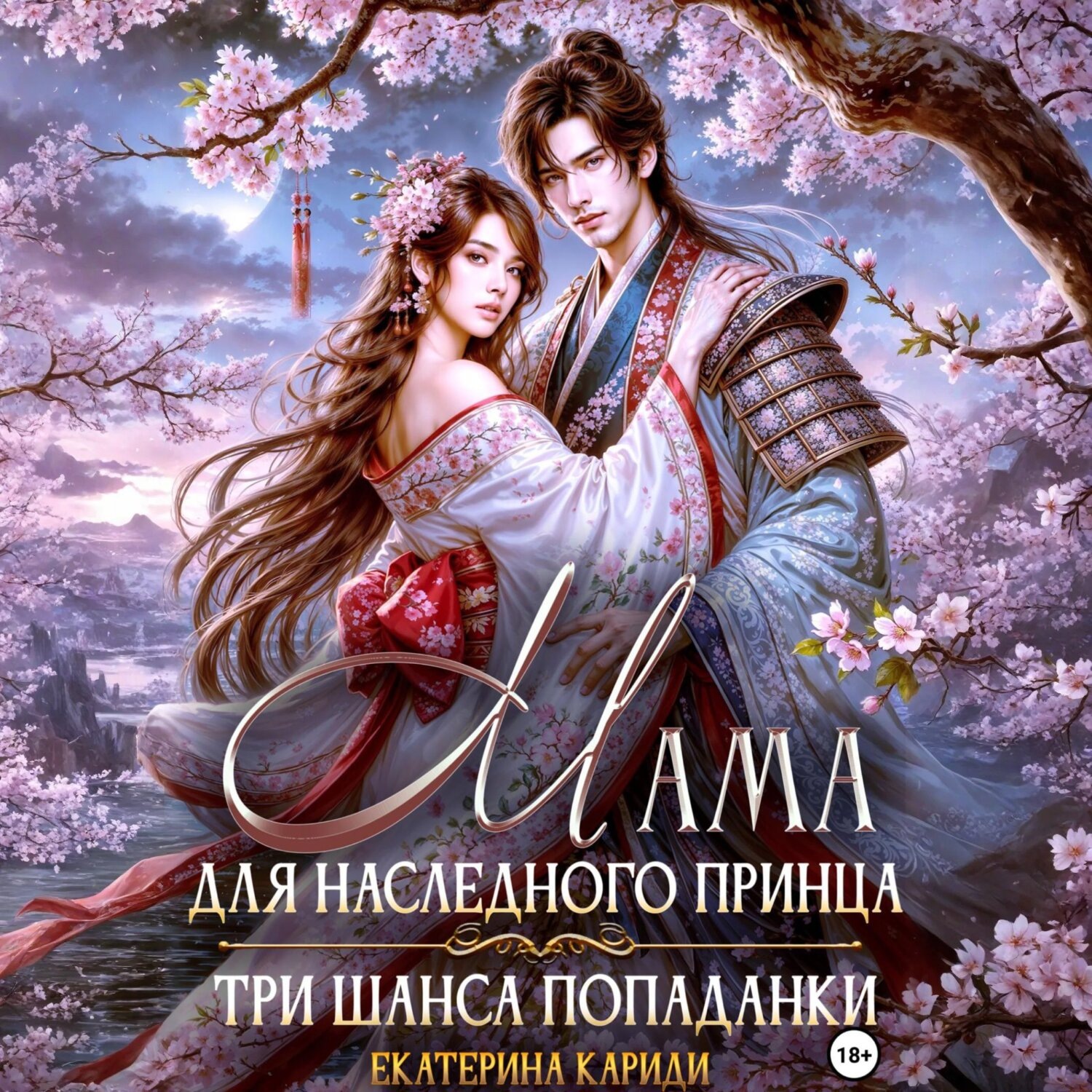 Обложка книги «Мама для наследного принца. Три шанса попаданки»