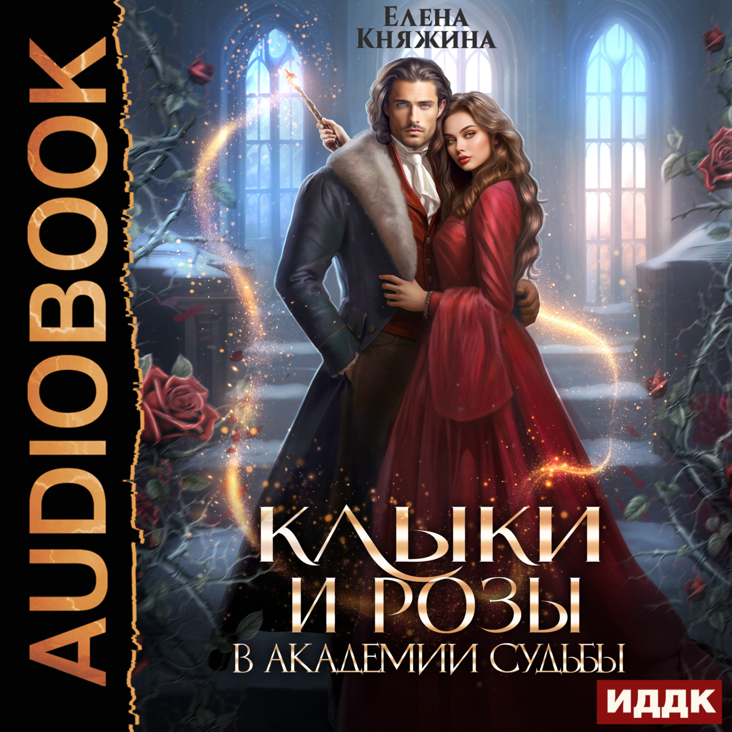 Обложка книги «Клыки и розы в Академии Судьбы»