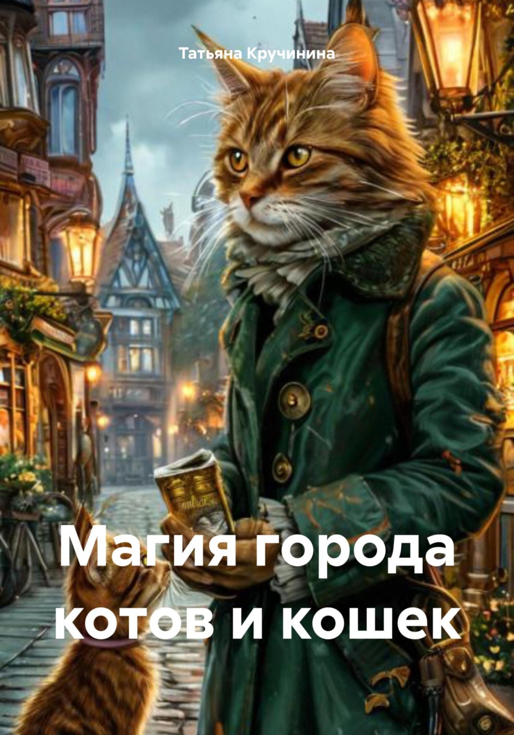 Обложка книги «Магия города котов и кошек»
