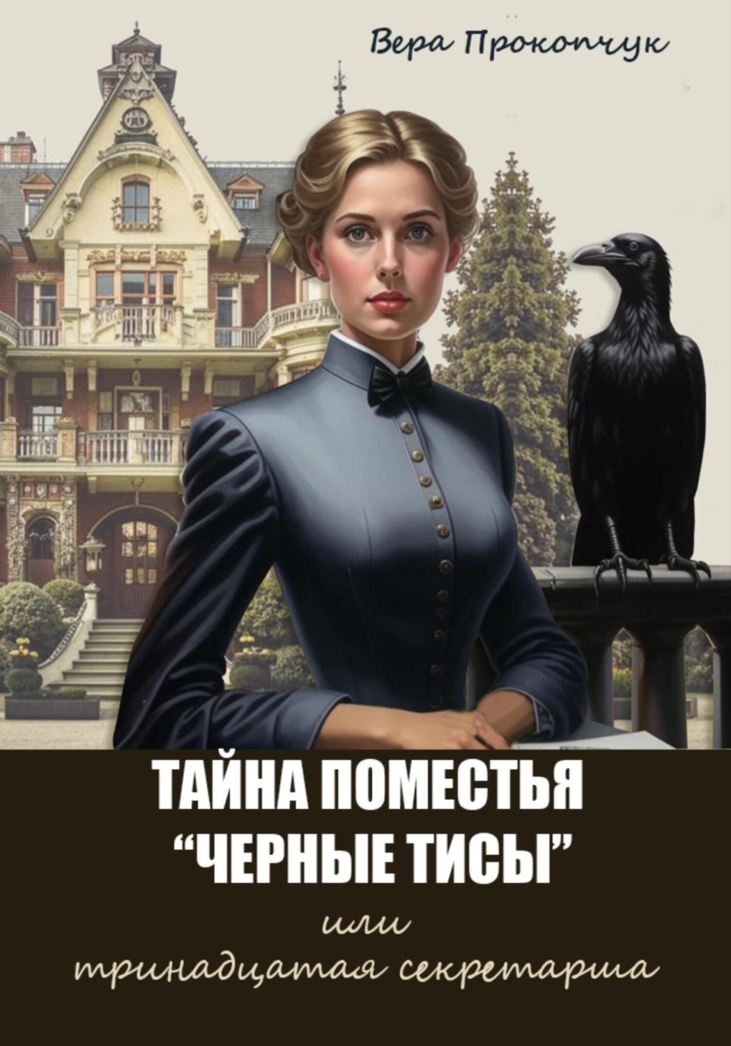 Обложка книги «Тайна поместья «Черные Тисы», или тринадцатая секретарша»