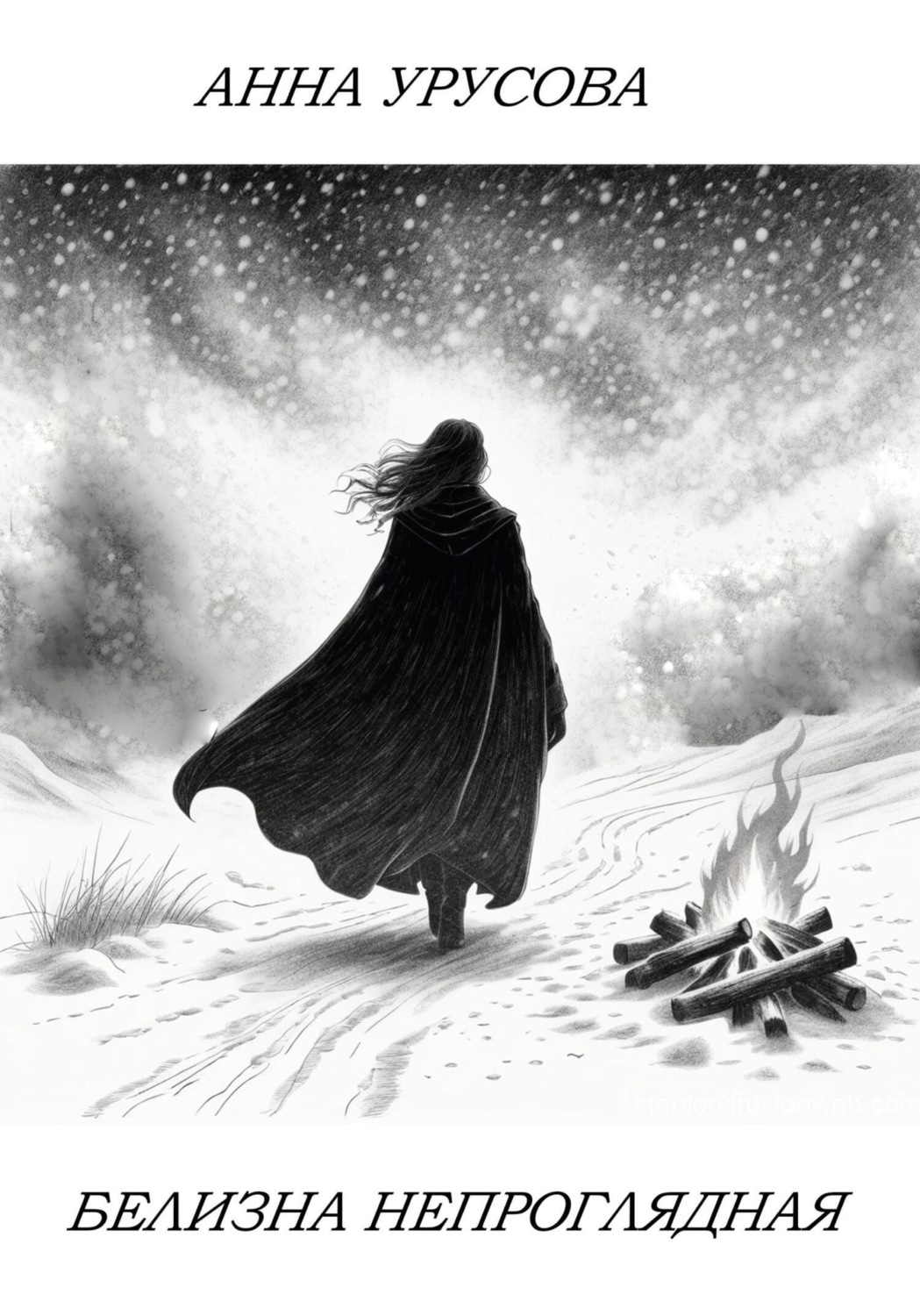 Обложка книги «Белизна непроглядная»