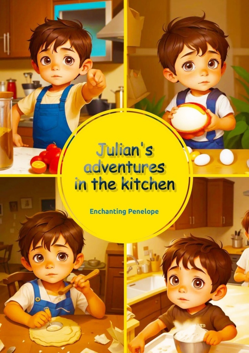 Обложка книги «Julian’s adventures in the kitchen»