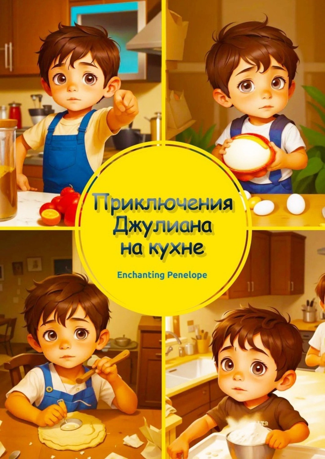 Обложка книги «Приключения Джулиана на кухне»