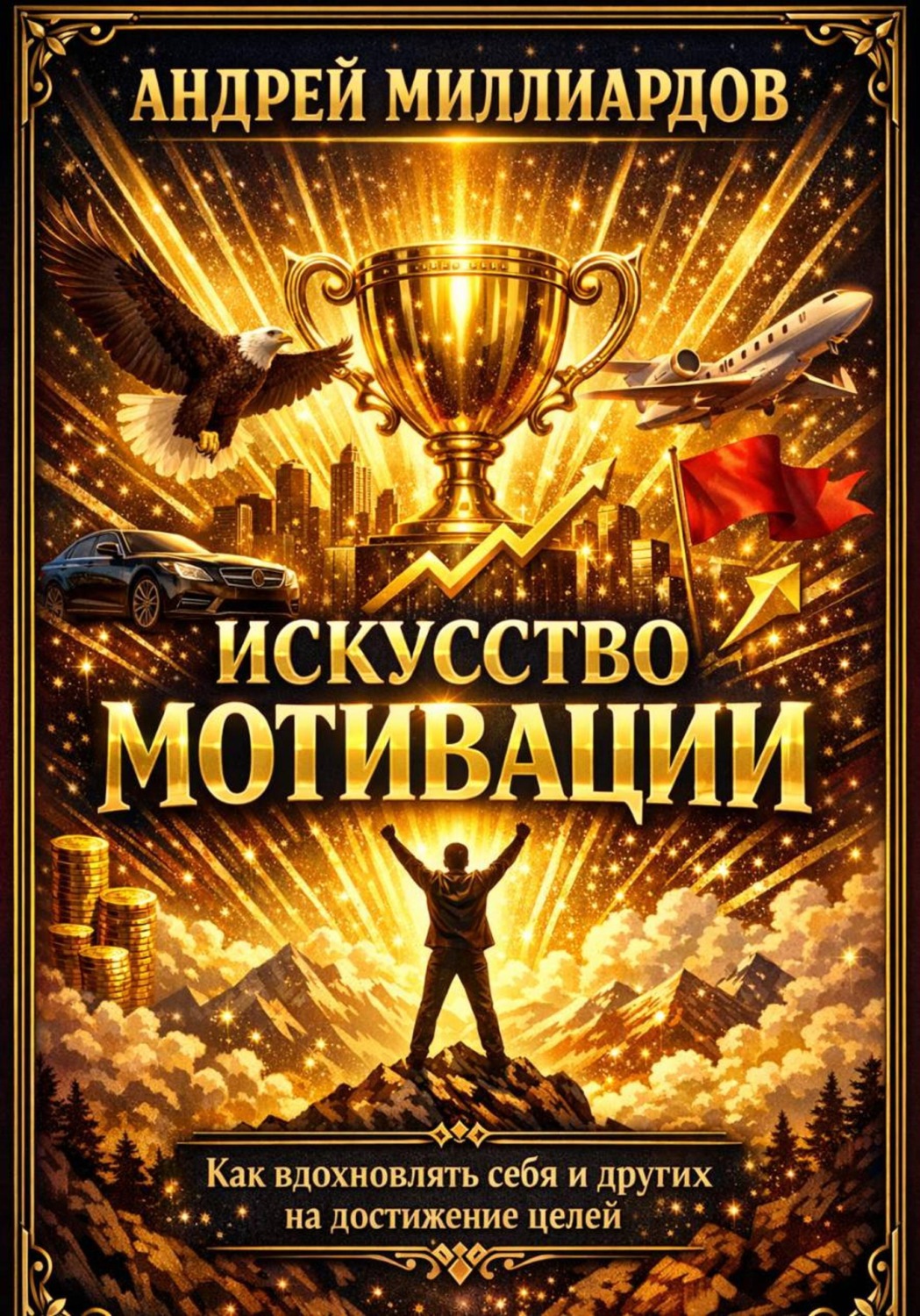 Обложка книги «Искусство мотивации. Как вдохновлять себя и других на достижение целей»