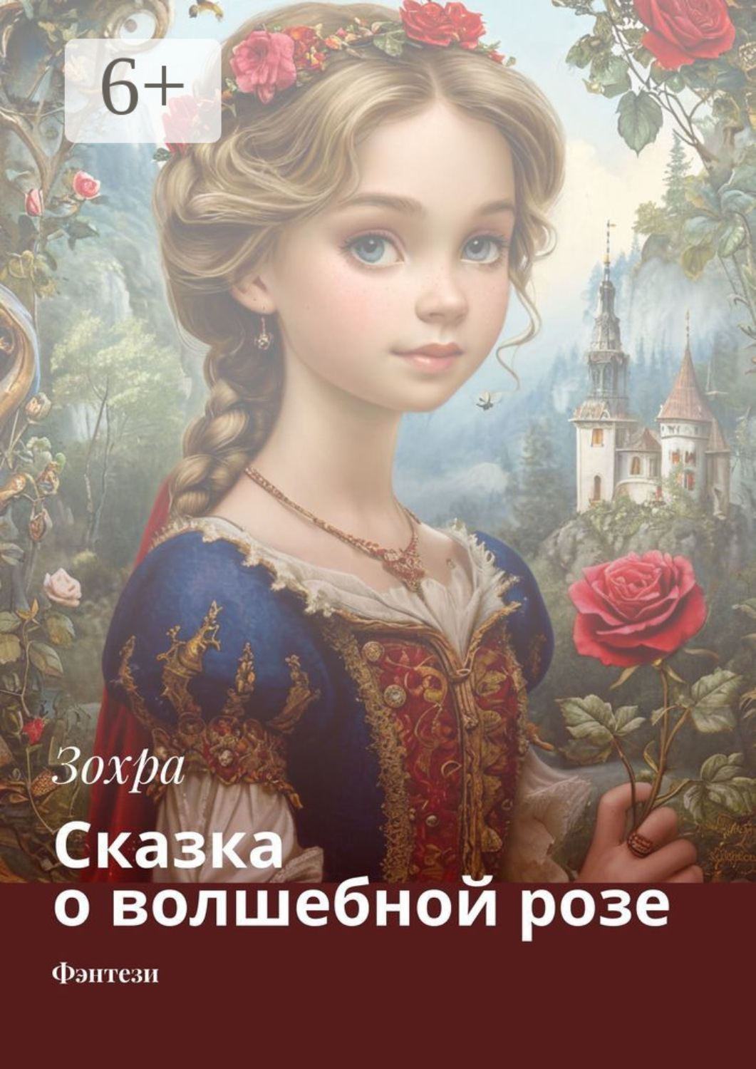 Обложка книги «Сказка о волшебной розе. Фэнтези»
