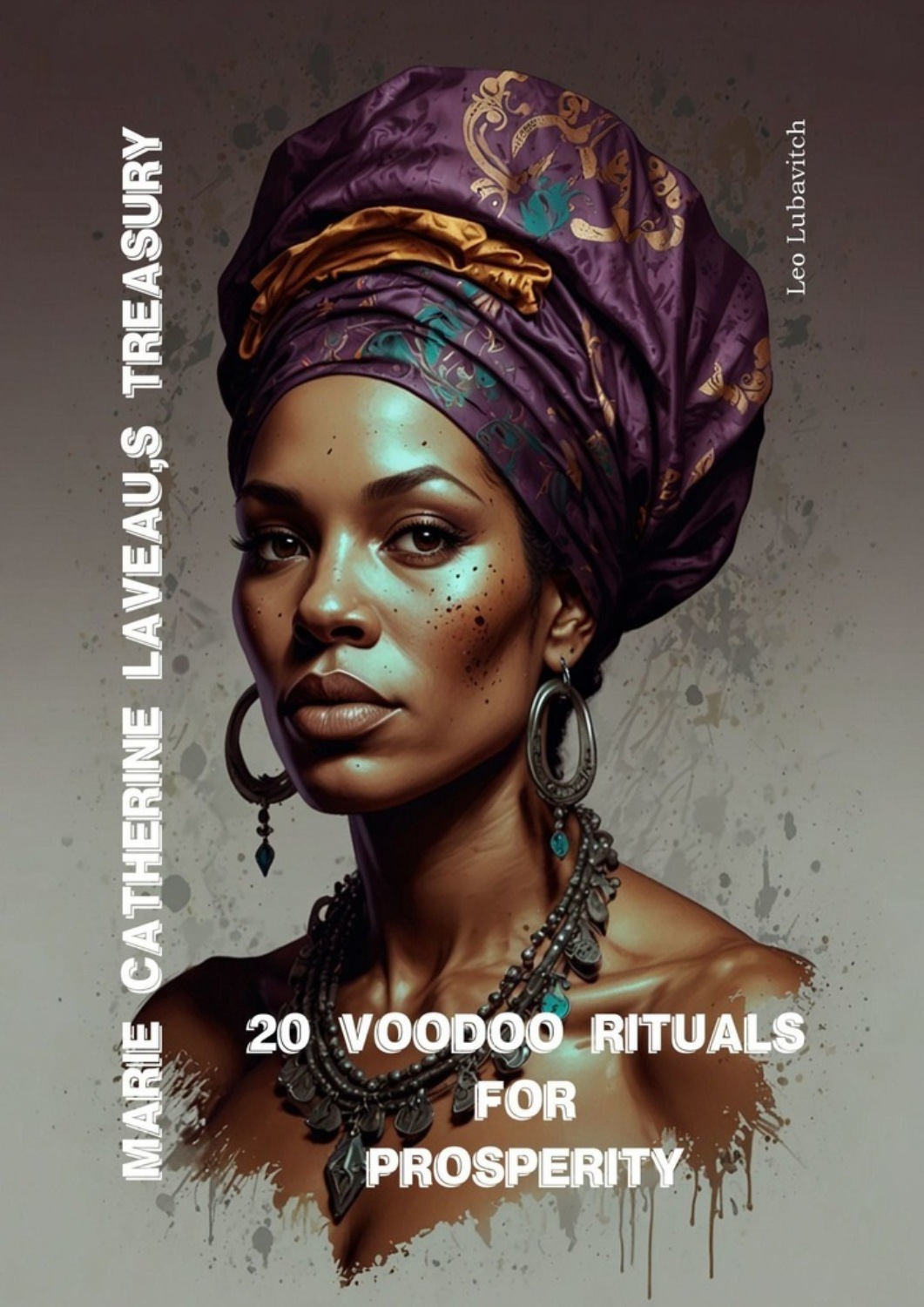 Обложка книги «Marie Catherine Laveau’s Treasury. 20 Voodoo Rituals for Prosperity.»