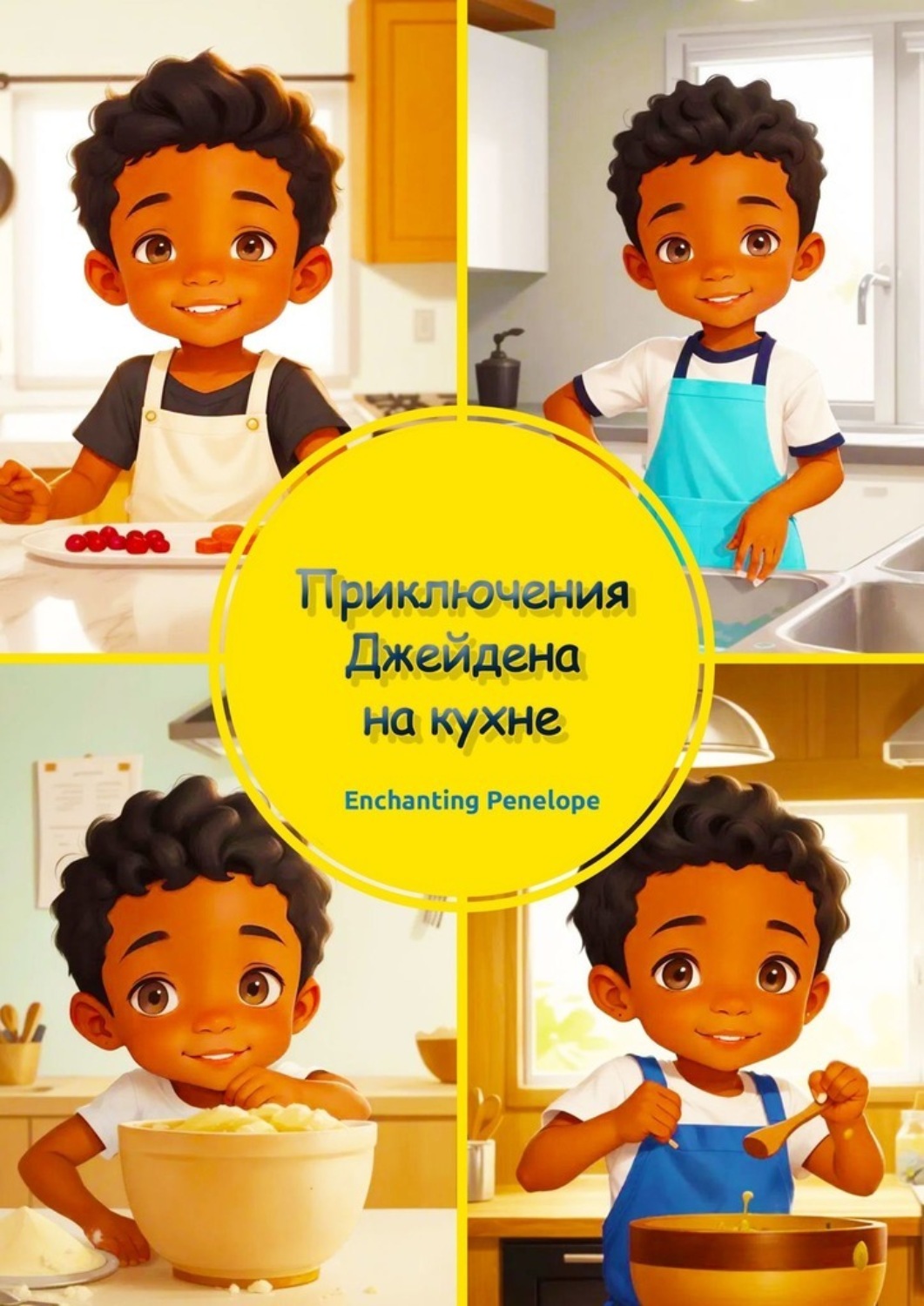 Обложка книги «Приключения Джейдена на кухне»