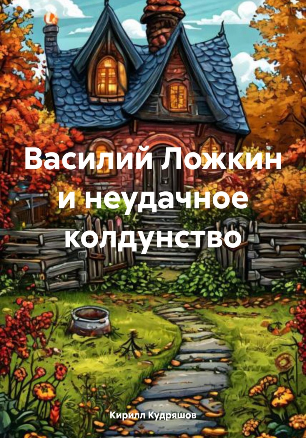 Обложка книги «Василий Ложкин и неудачное колдунство»