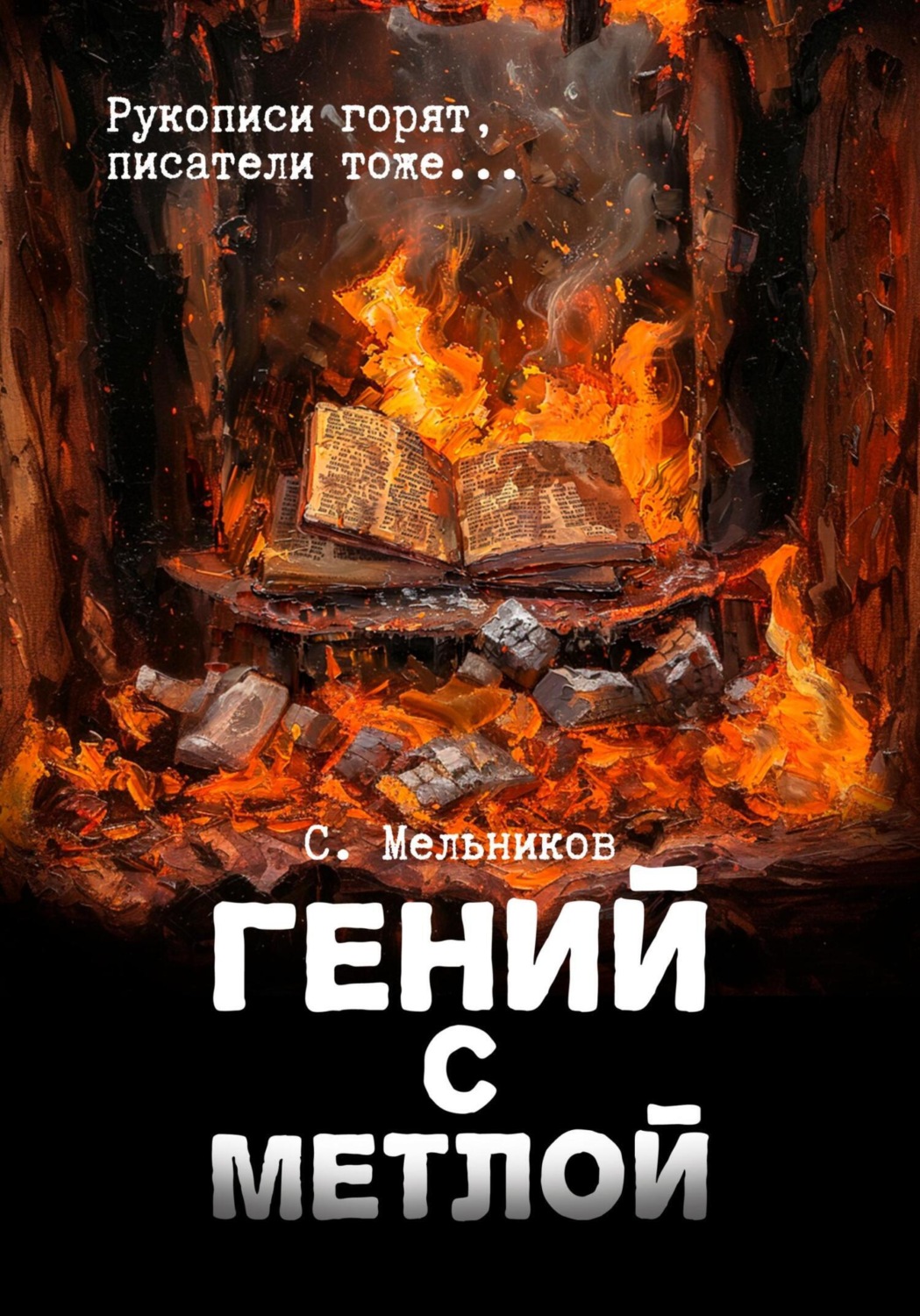 Обложка книги «Гений с метлой»