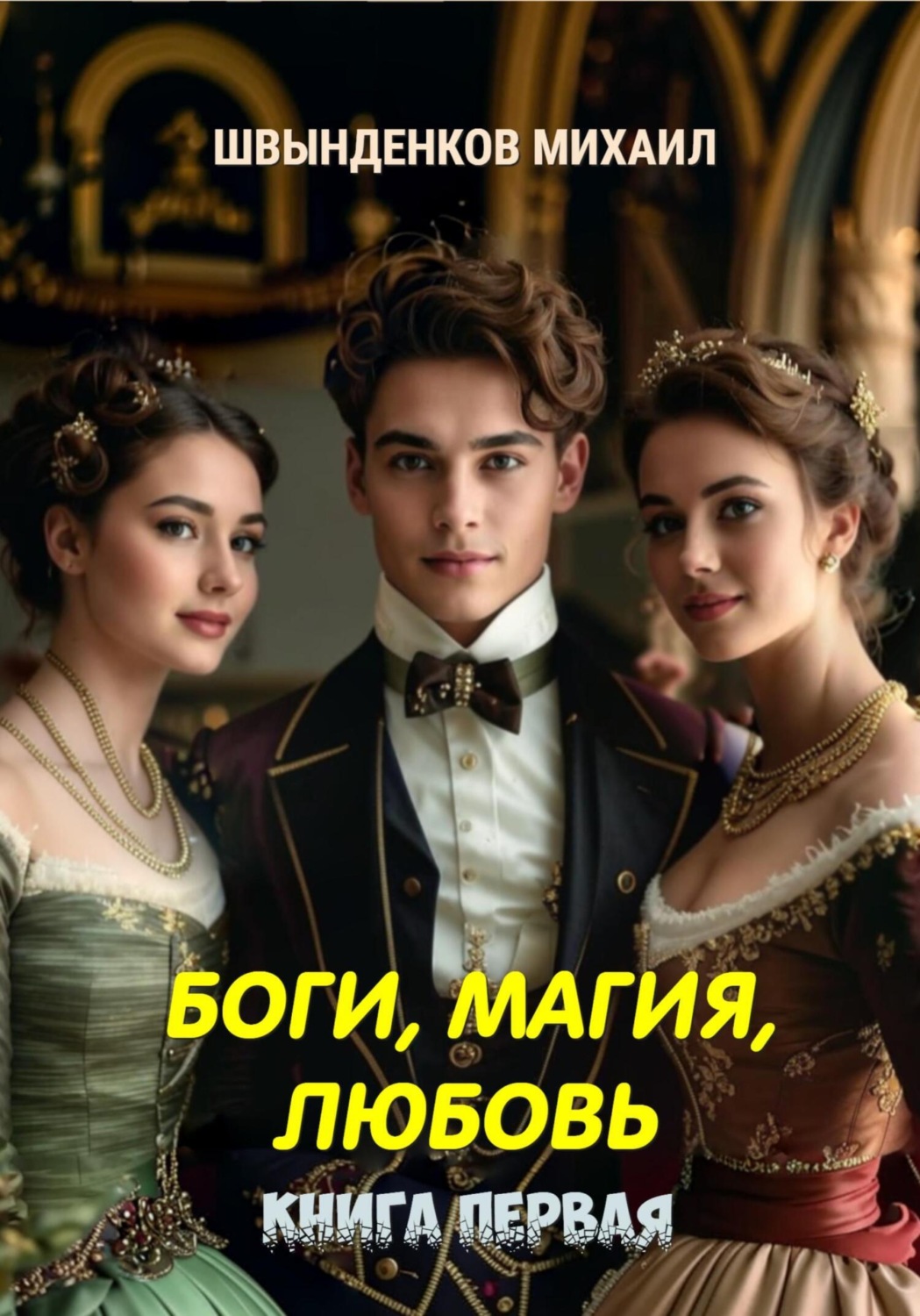 Обложка книги «Боги, магия, любовь. Книга первая»