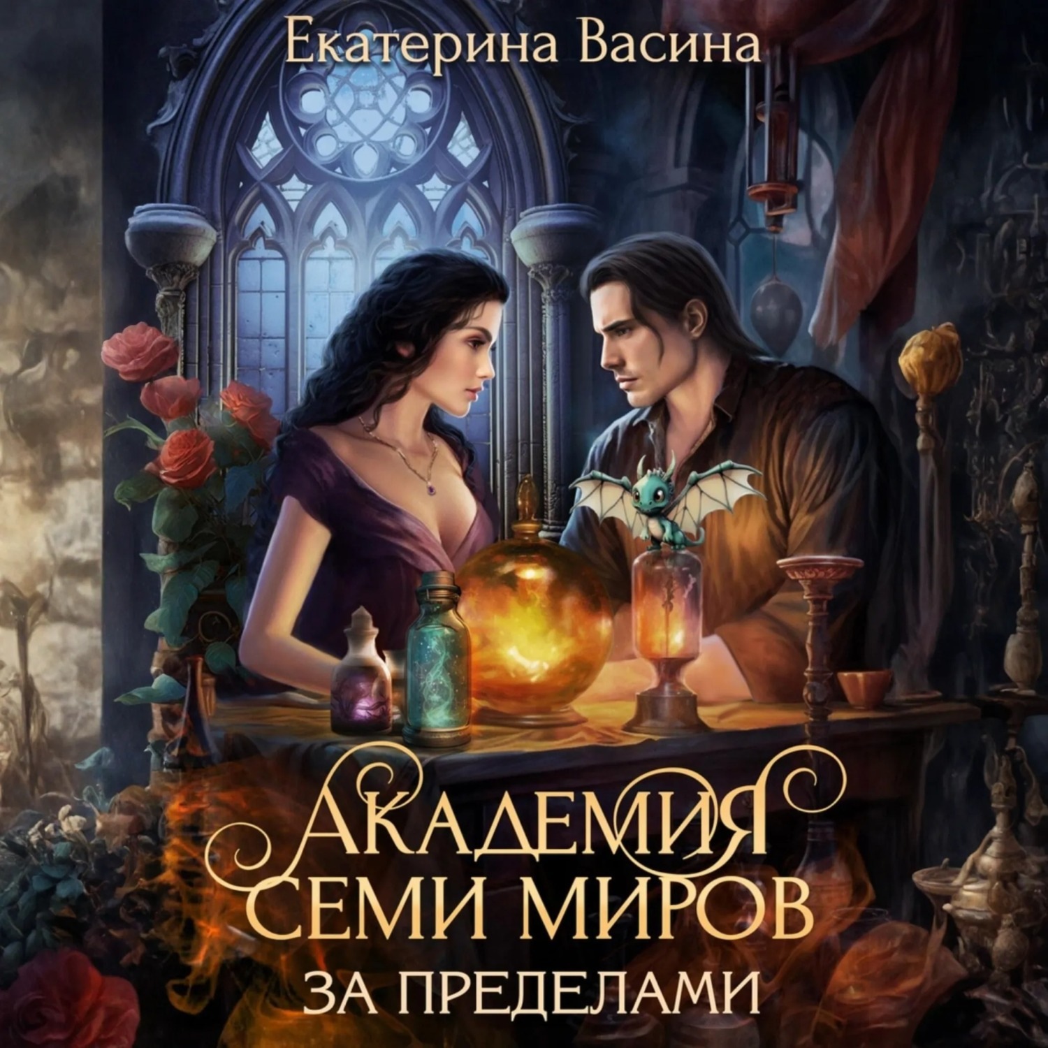 Обложка книги «Академия Семи Миров. За пределами.»