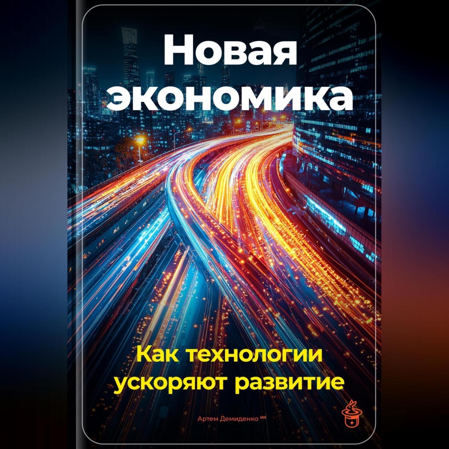 Обложка книги «Новая экономика: Как технологии ускоряют развитие»