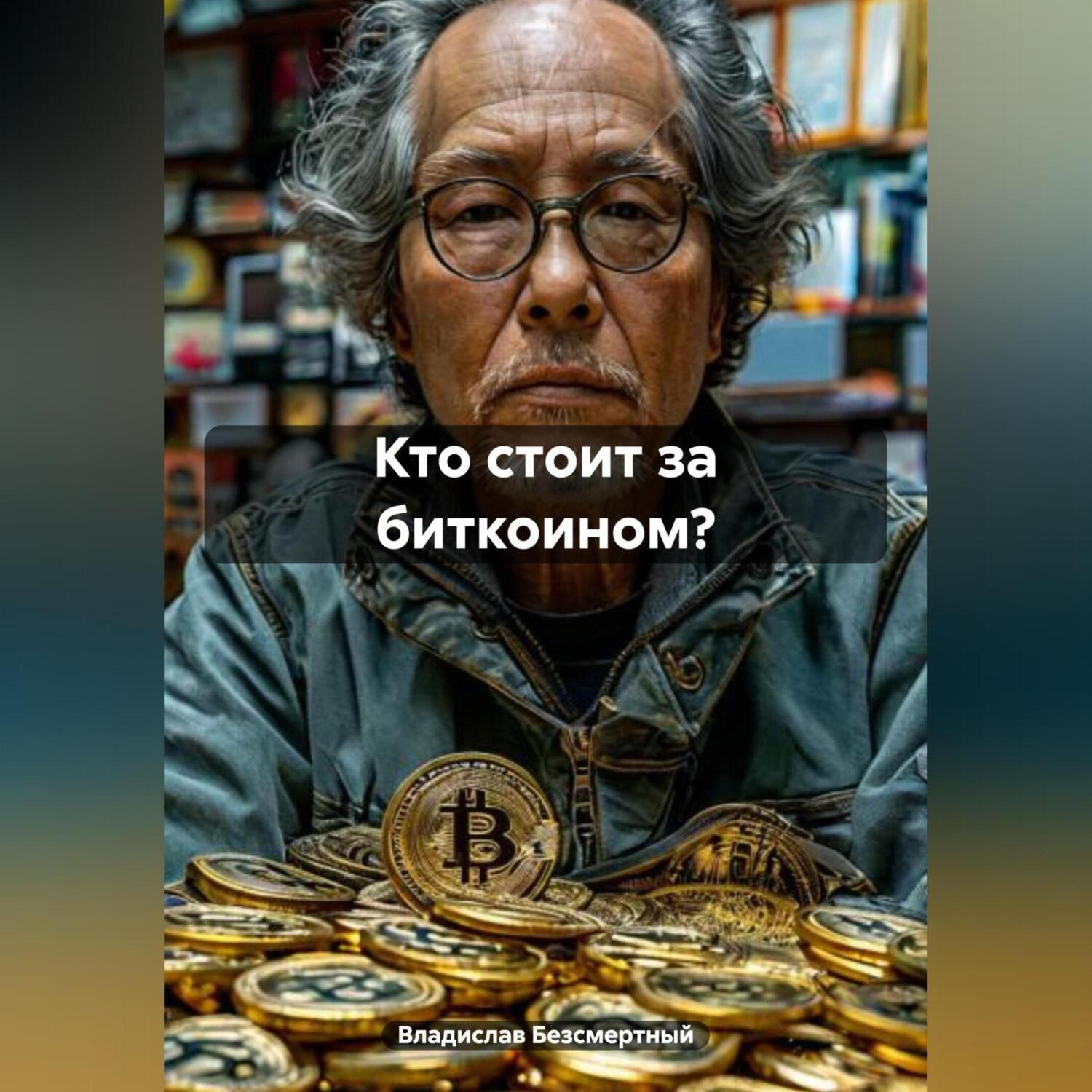 Обложка книги «Кто стоит за биткоином?»