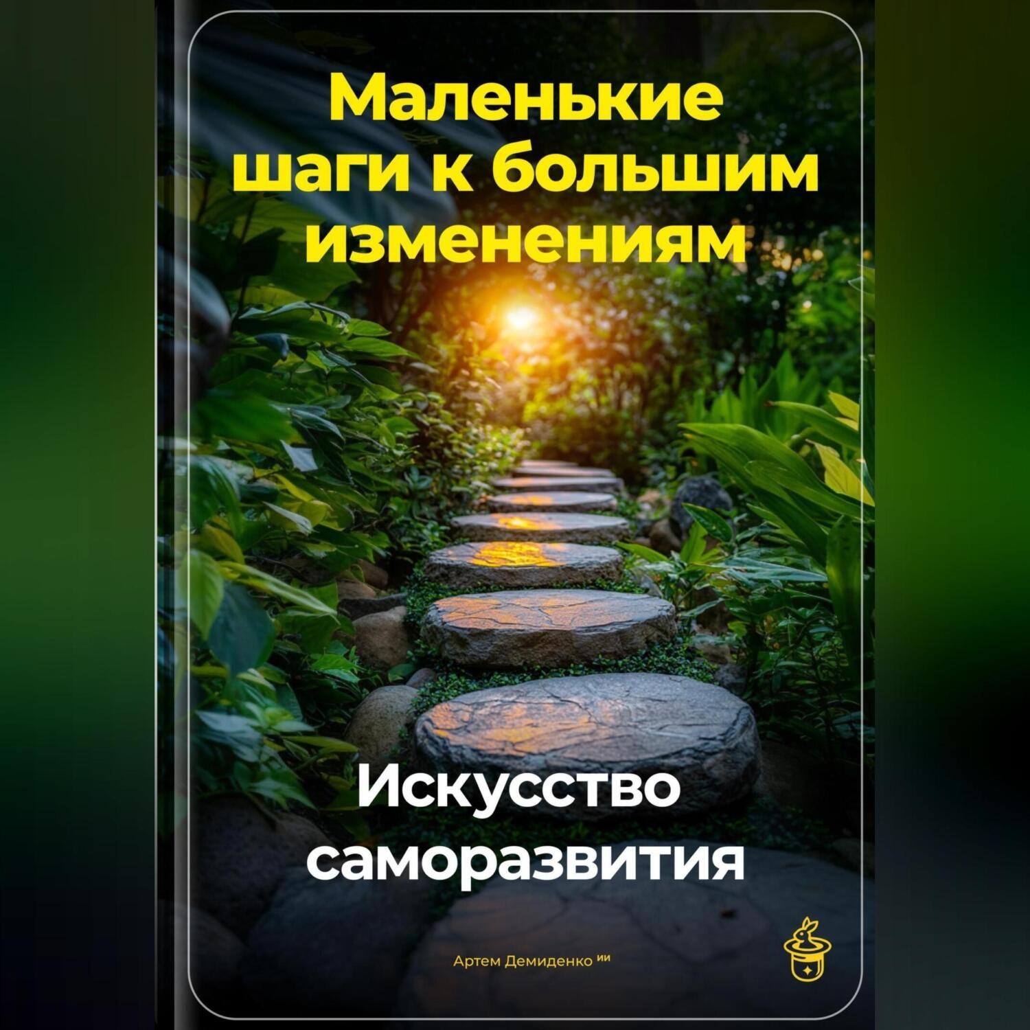 Обложка книги «Маленькие шаги к большим изменениям: Искусство саморазвития»