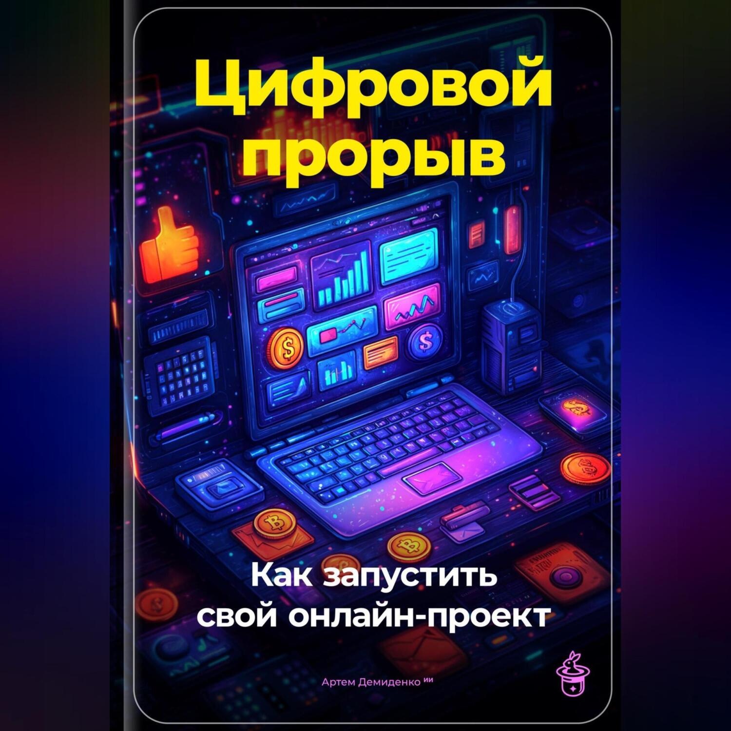 Обложка книги «Цифровой прорыв: Как запустить свой онлайн-проект»