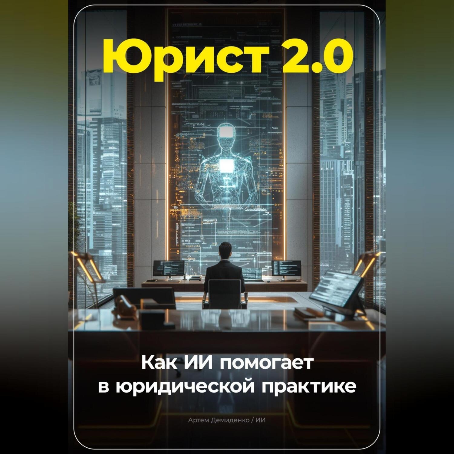 Обложка книги «Юрист 2.0: Как ИИ помогает в юридической практике»