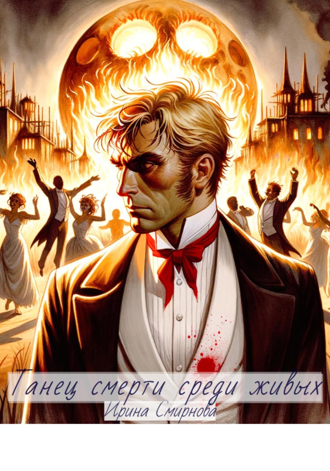 Обложка книги «Танец смерти среди живых»