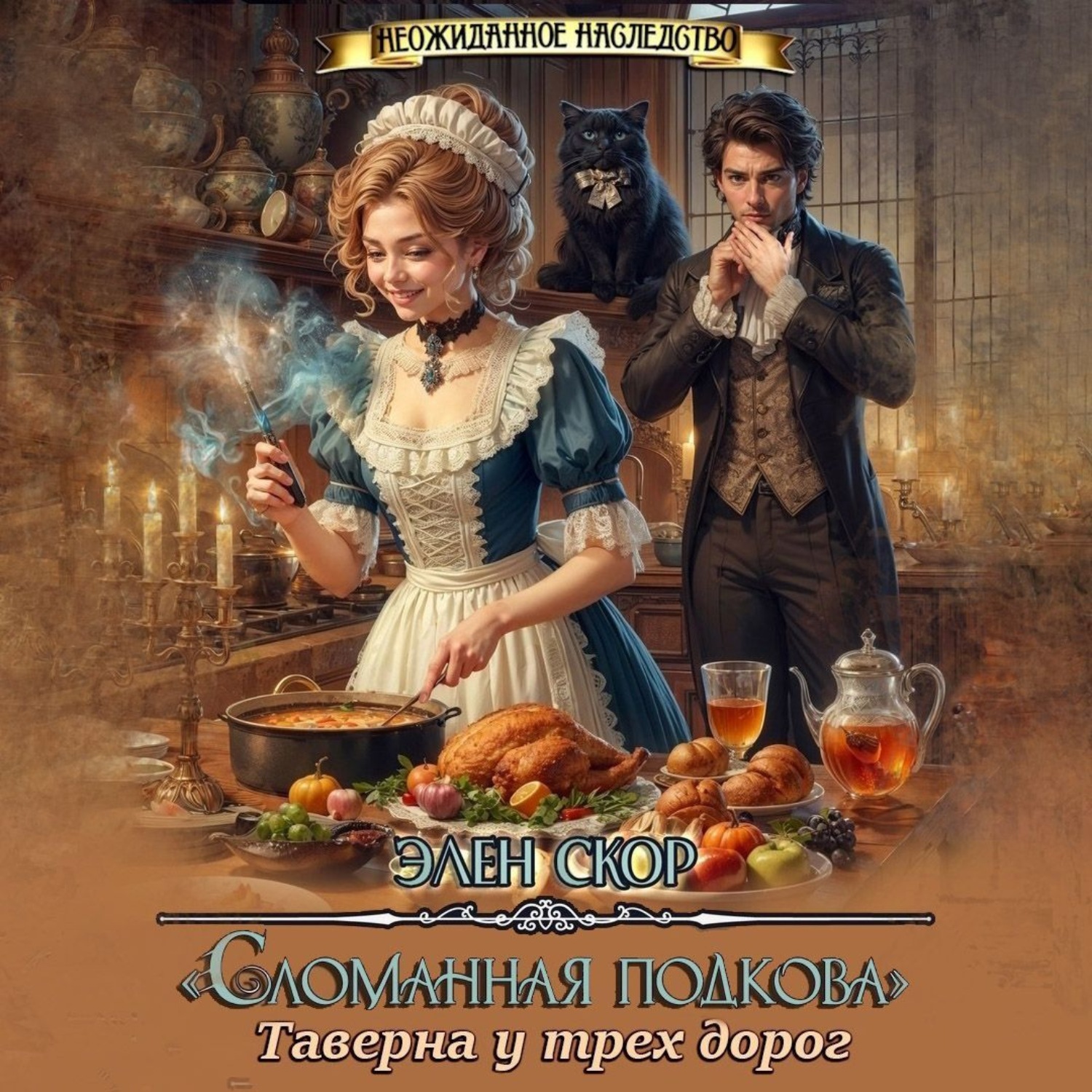 Обложка книги «Сломанная подкова. Таверна у трех дорог»