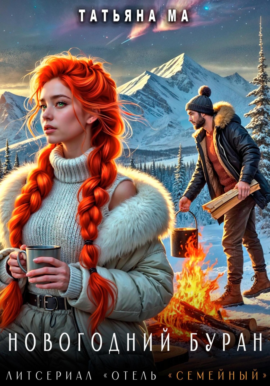 Обложка книги «Новогодний Буран»