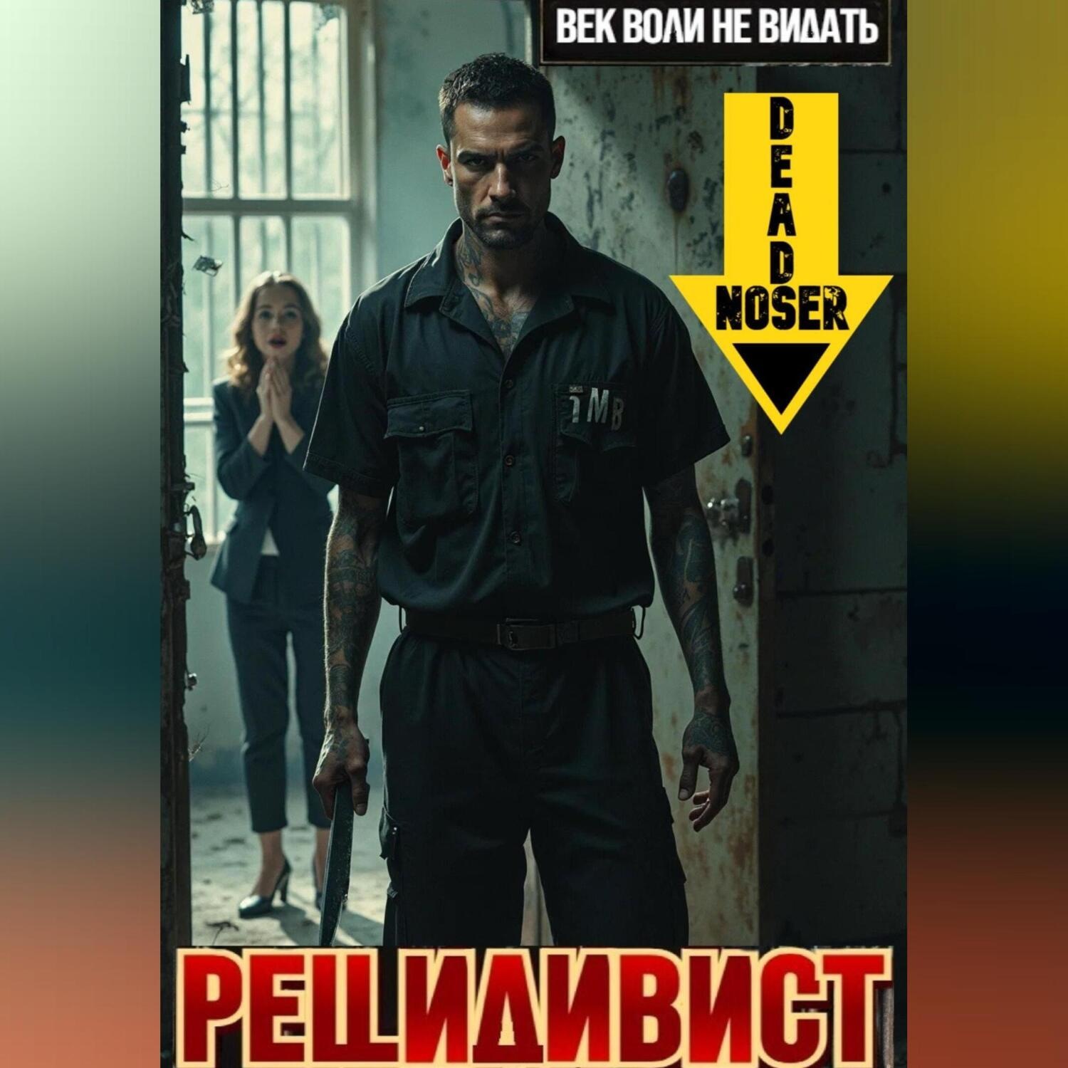 Обложка книги «Рецидивист. Век воли не видать»