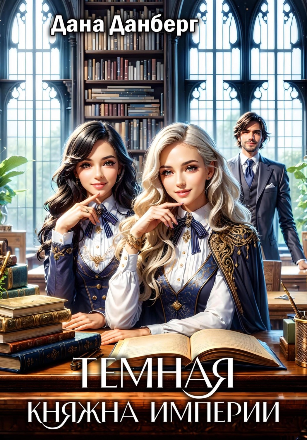 Обложка книги «Темная княжна Империи»