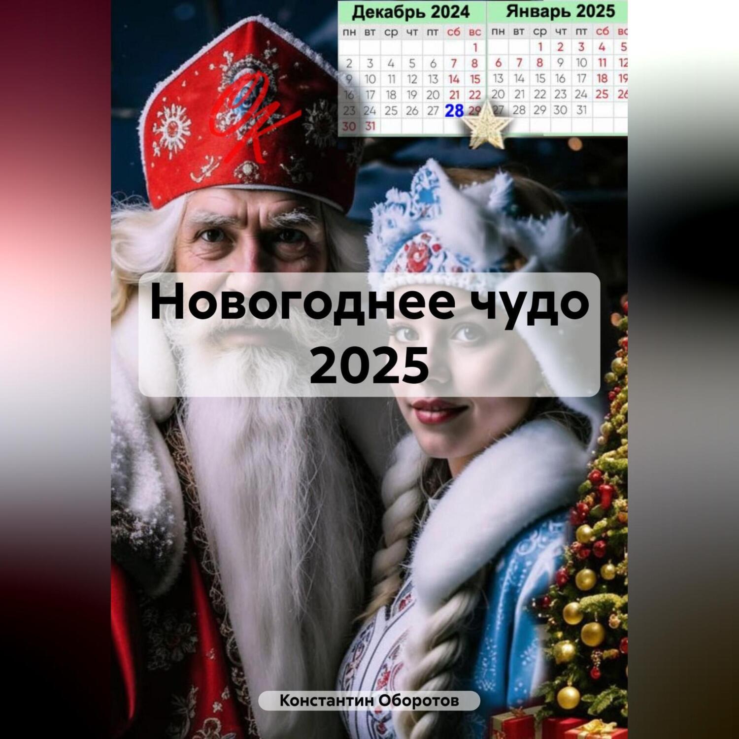 Обложка книги «Новогоднее чудо 2025»