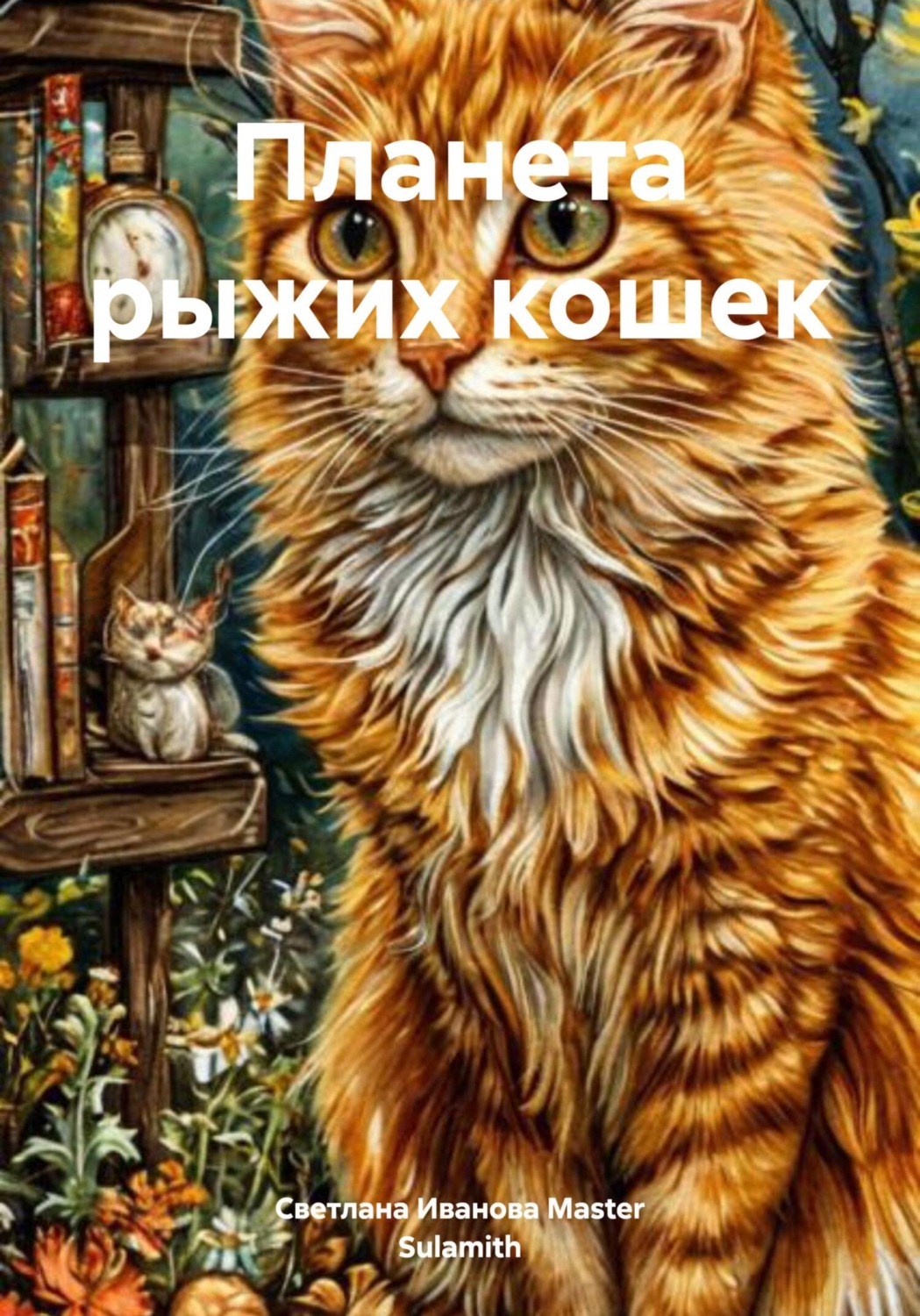 Обложка книги «Планета рыжих кошек»