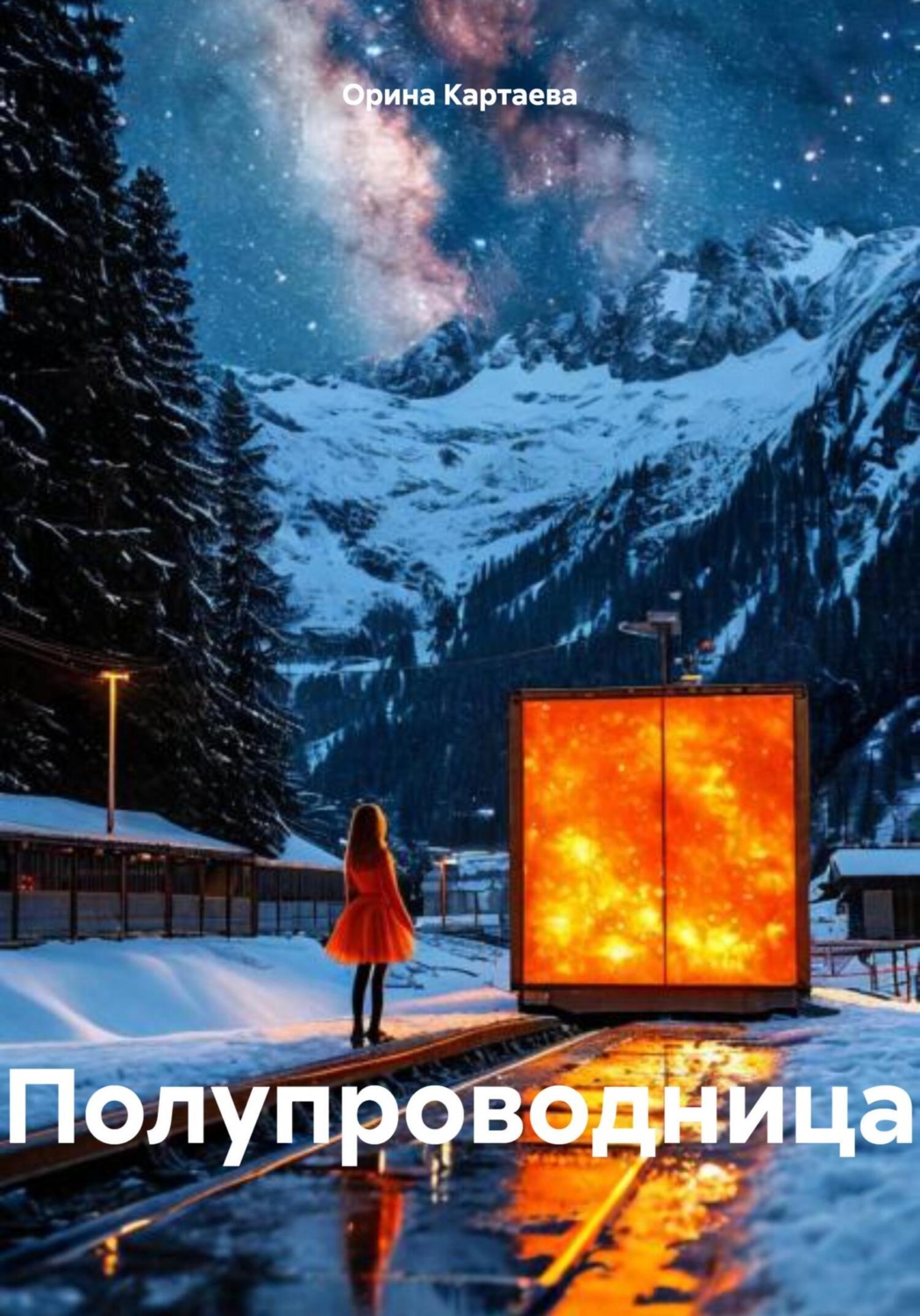 Обложка книги «Полупроводница»