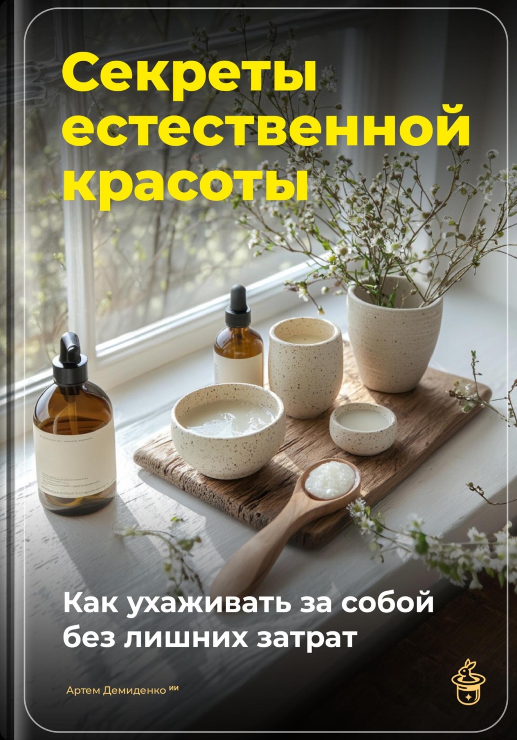 Обложка книги «Секреты естественной красоты: Как ухаживать за собой без лишних затрат»