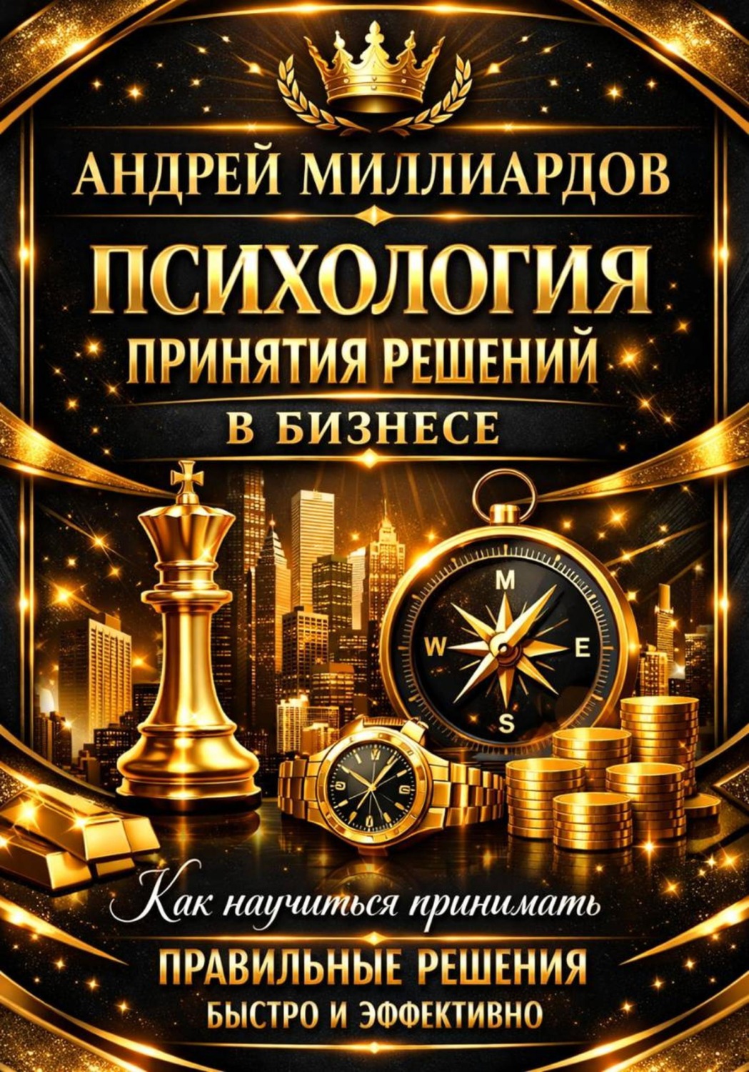 Обложка книги «Психология принятия решений в бизнесе. Как научиться принимать правильные решения быстро и эффективно»
