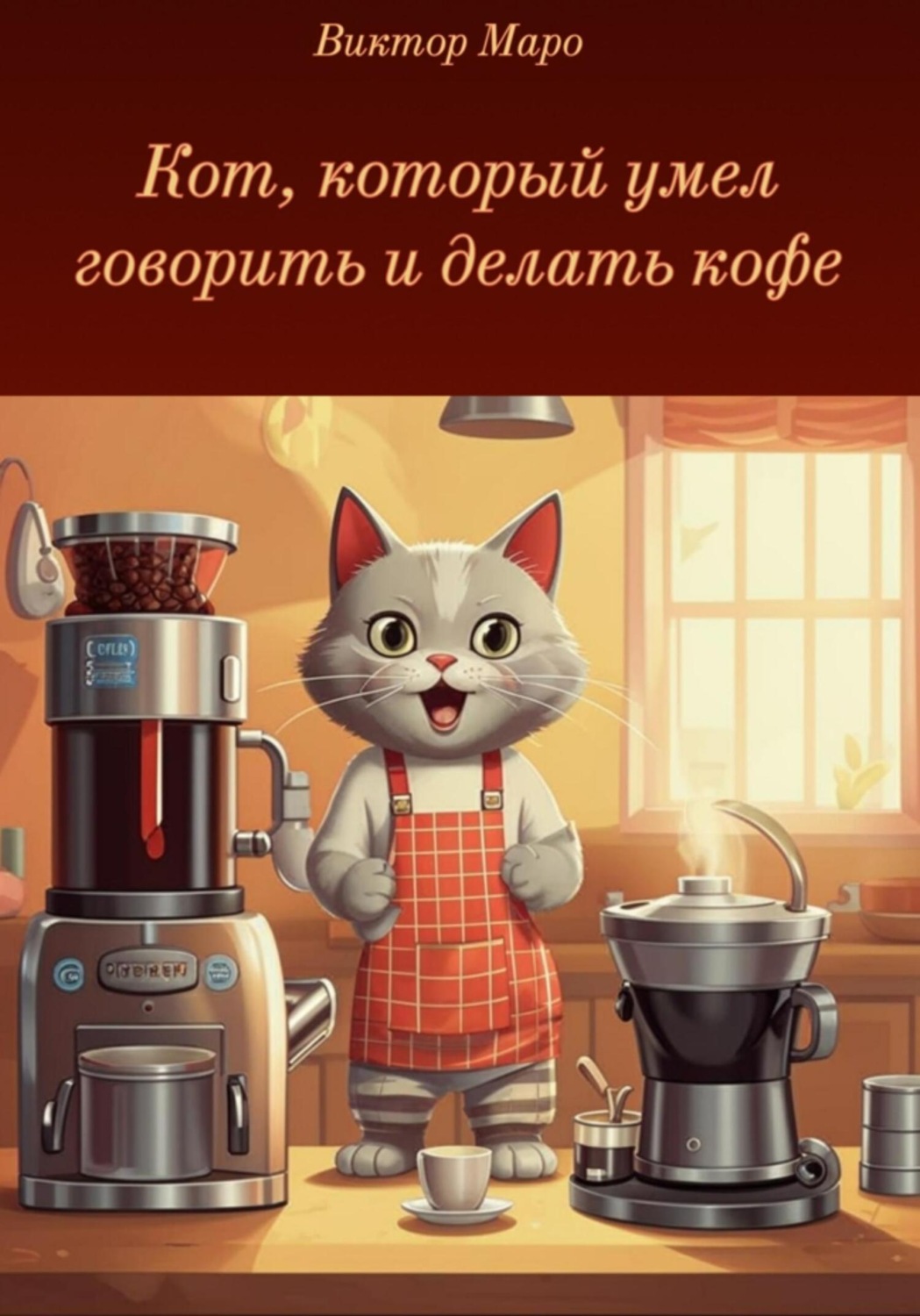 Обложка книги «Кот, который умел говорить и делать кофе»