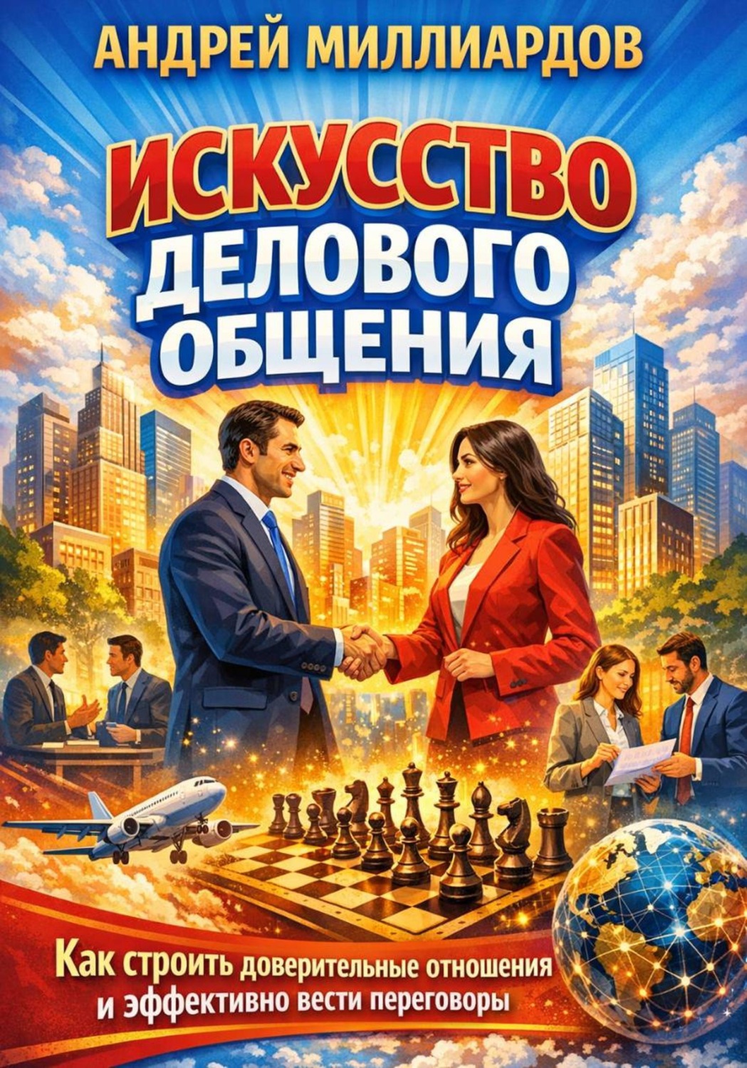 Обложка книги «Искусство делового общения. Как строить доверительные отношения и эффективно вести переговоры»