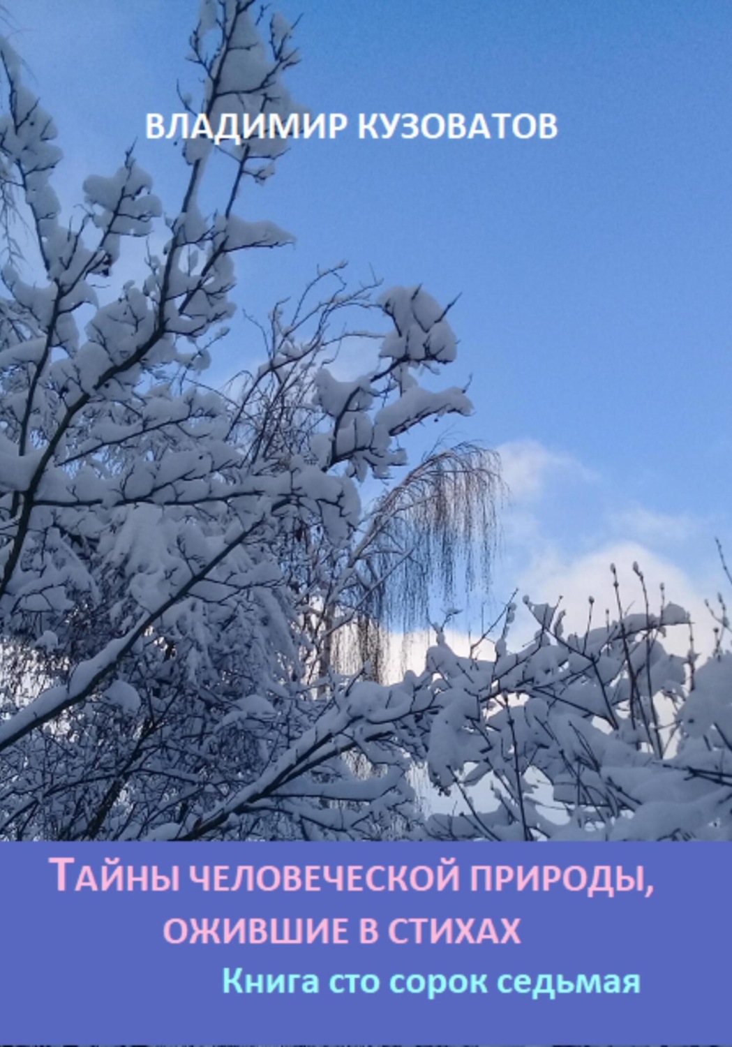 Обложка книги «Тайны человеческой природы, ожившие в стихах. Книга сто сорок седьмая»