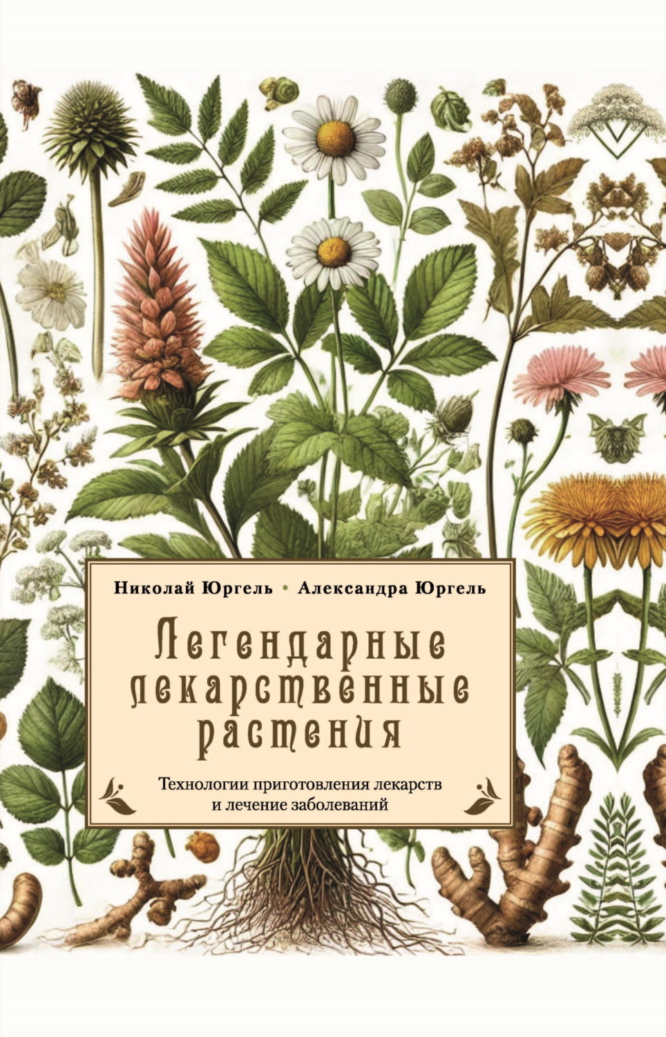 Обложка книги «Легендарные лекарственные растения. Технологии приготовления лекарств и лечение заболеваний»