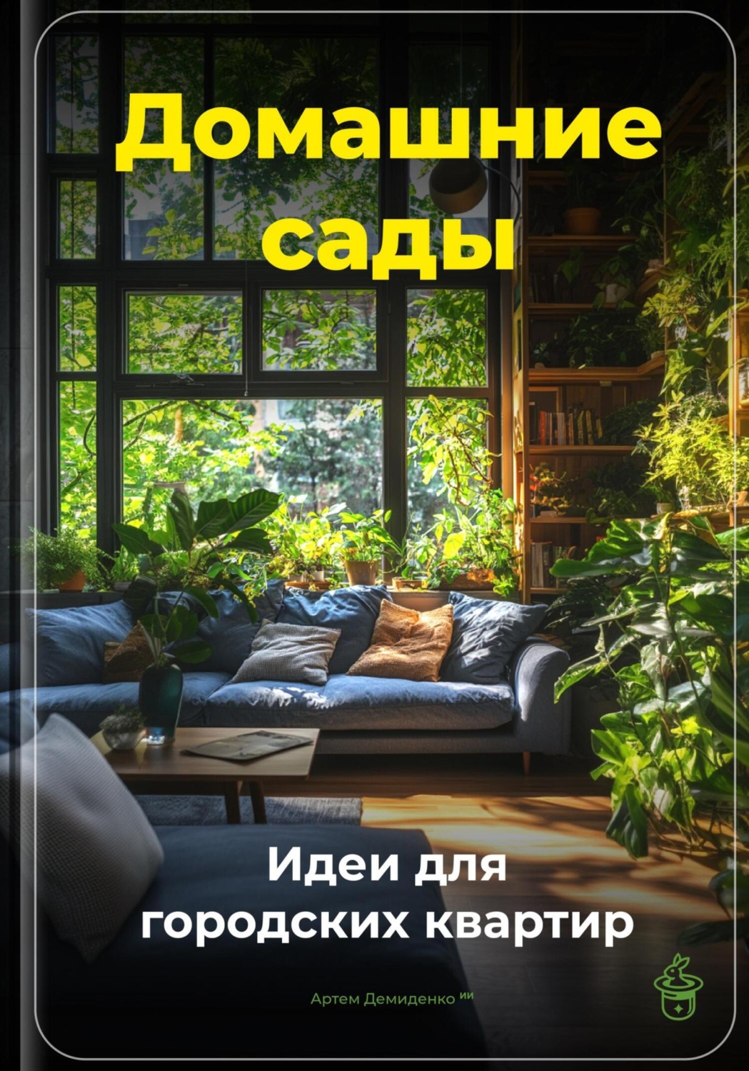 Обложка книги «Домашние сады: Идеи для городских квартир»