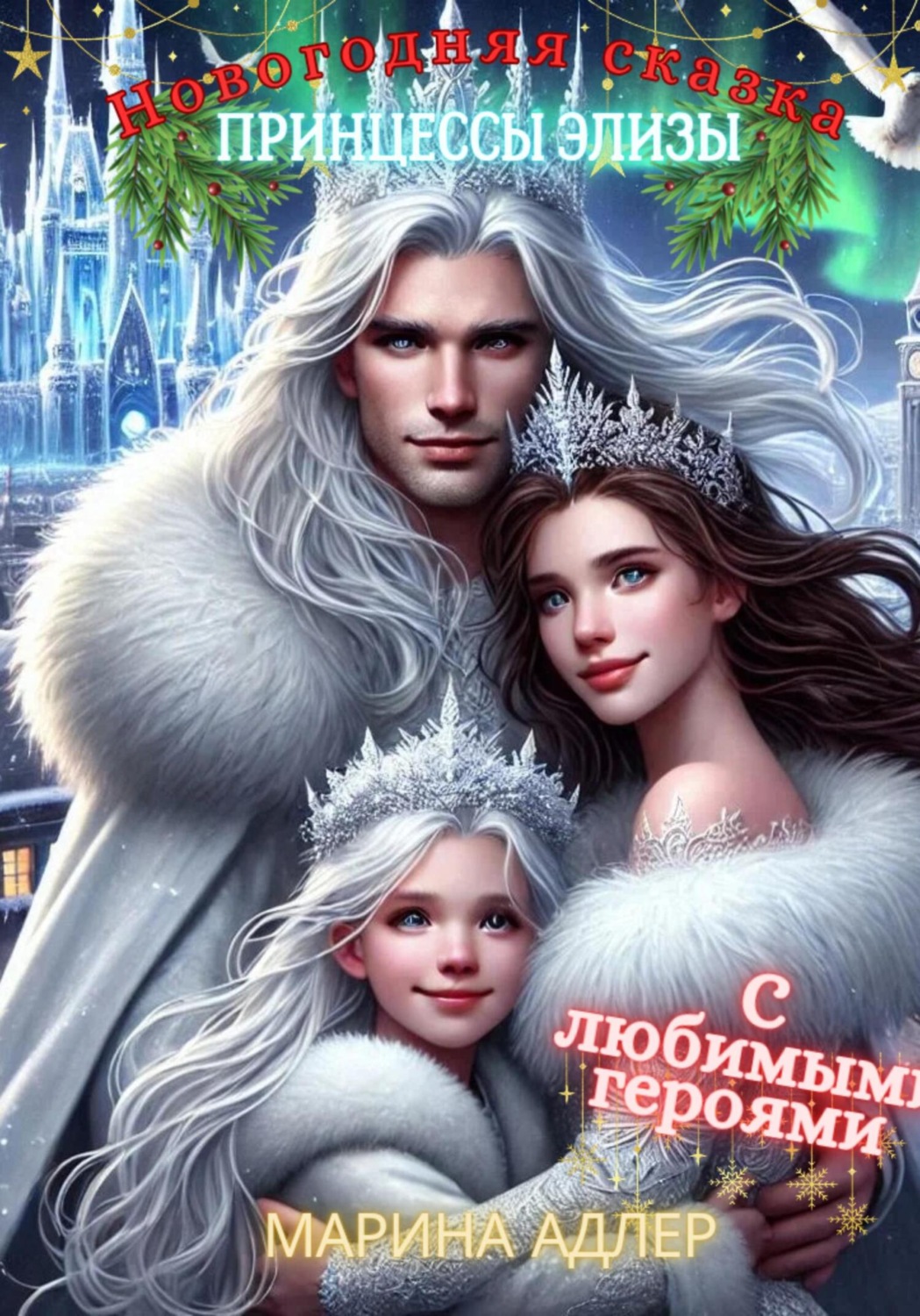 Обложка книги «Новогодняя сказка принцессы Элизы»