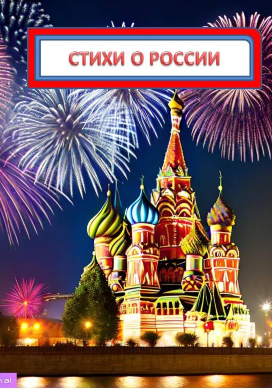 Обложка книги «Стихи о России»