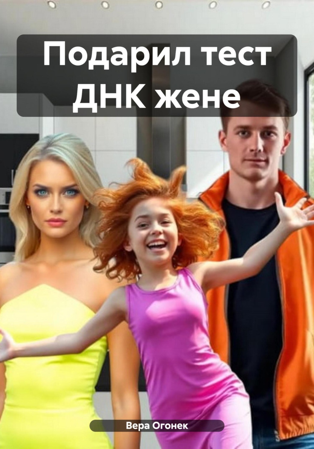 Обложка книги «Подарил тест ДНК жене»