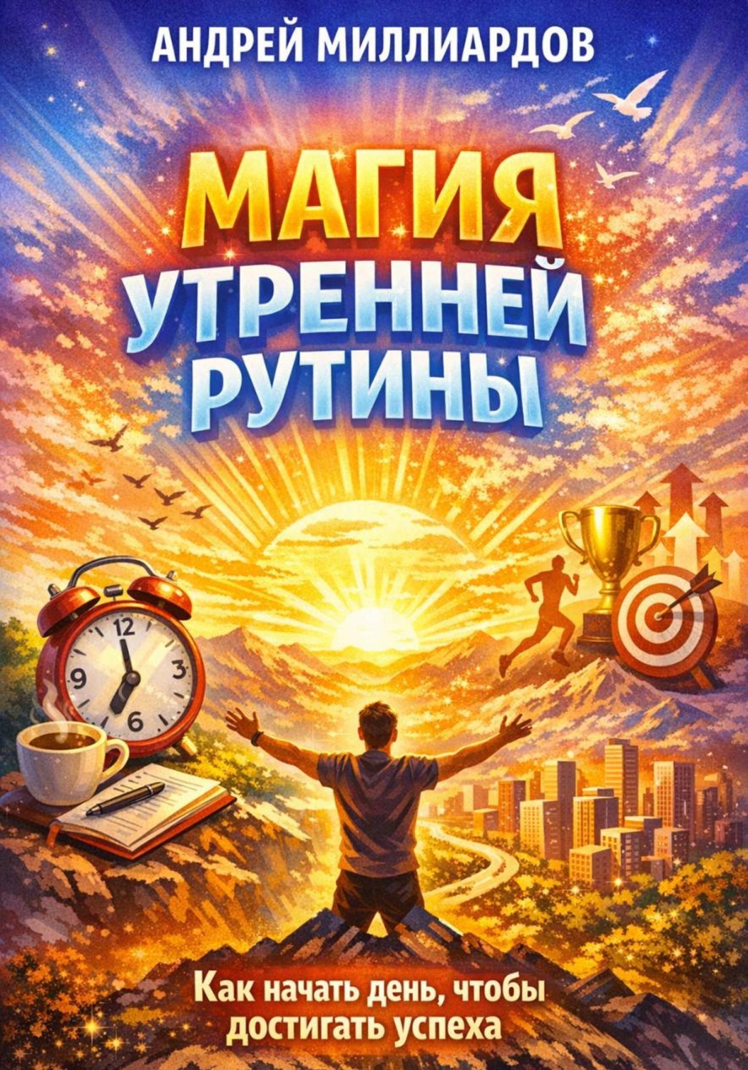Обложка книги «Магия утренней рутины. Как начать день, чтобы достигать успеха»