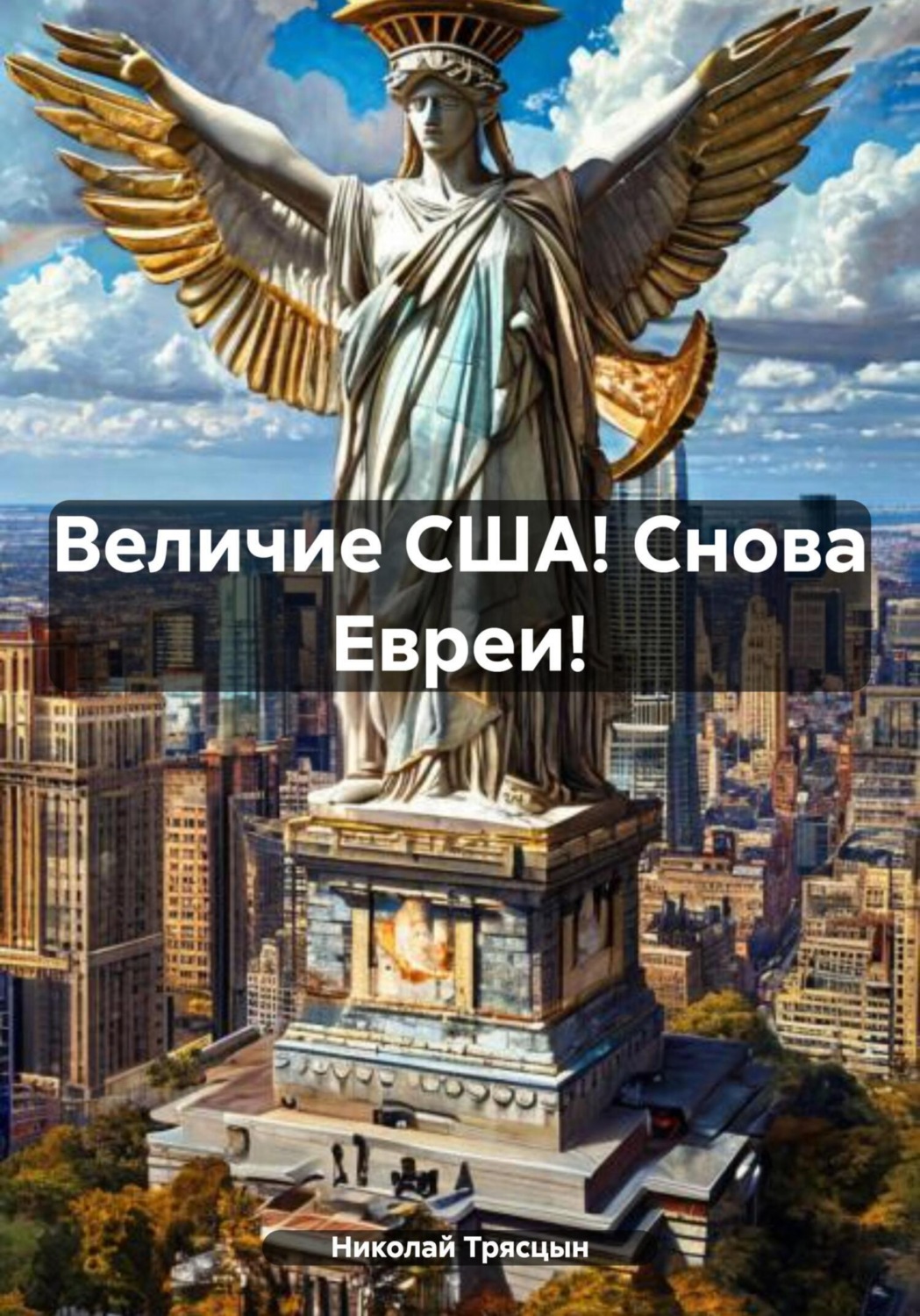 Обложка книги «Величие США! Снова Евреи!»