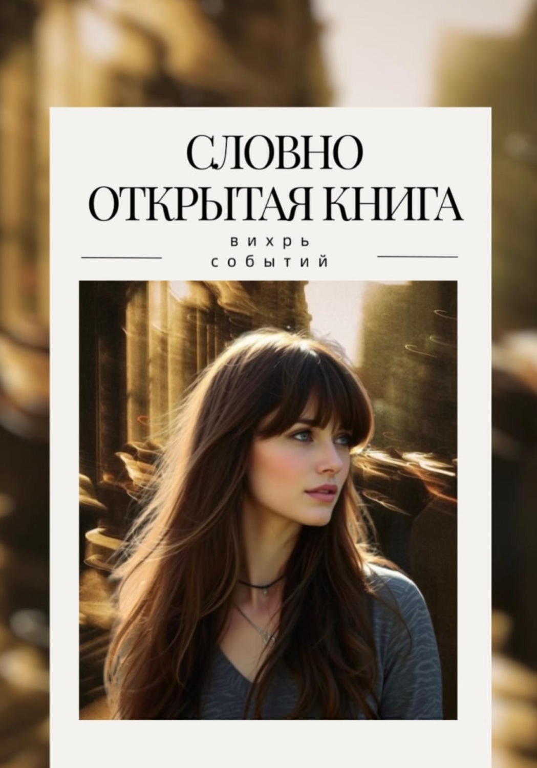 Обложка книги «Словно открытая книга. Вихрь событий»