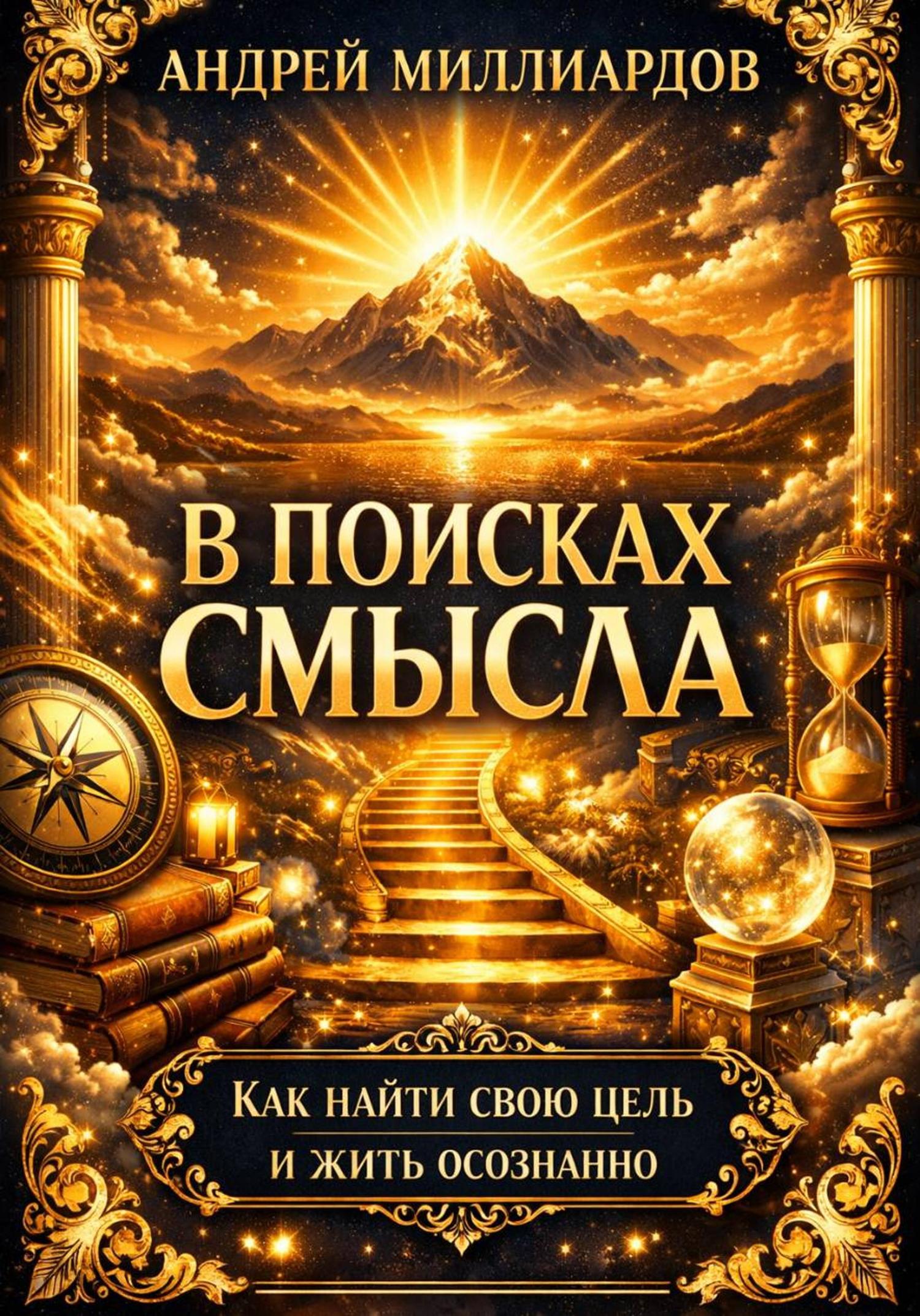 Обложка книги «В поисках смысла. Как найти свою цель и жить осознанно»