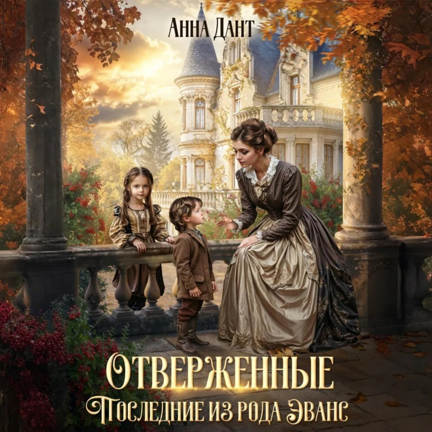 Обложка книги «Отверженные Последние из рода Эванс»