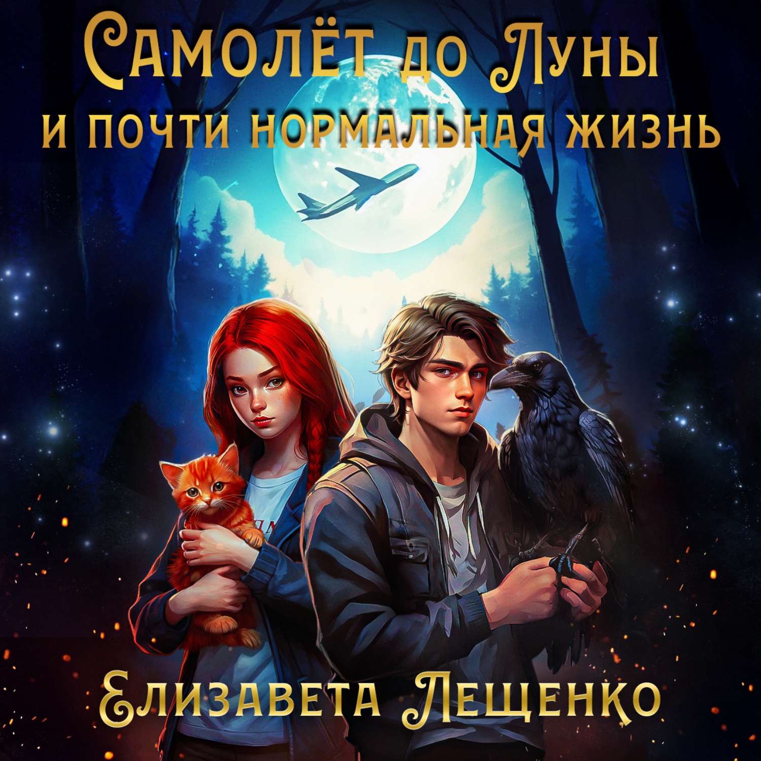 Обложка книги «Самолёт до Луны и почти нормальная жизнь»