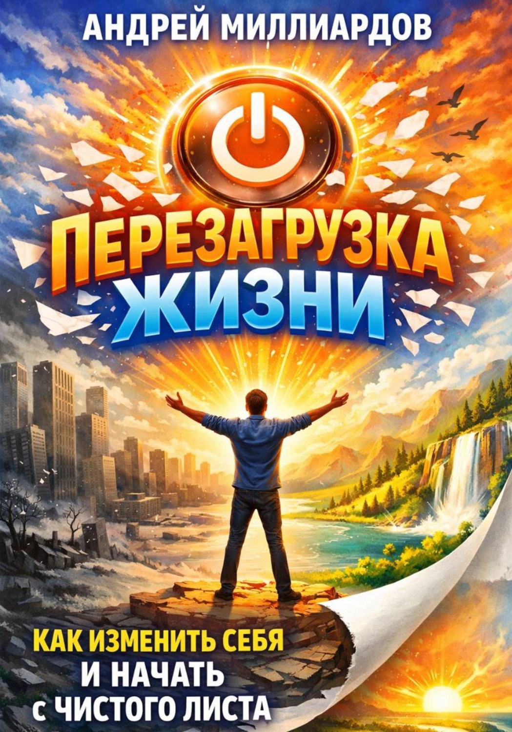 Обложка книги «Перезагрузка жизни. Как изменить себя и начать с чистого листа»