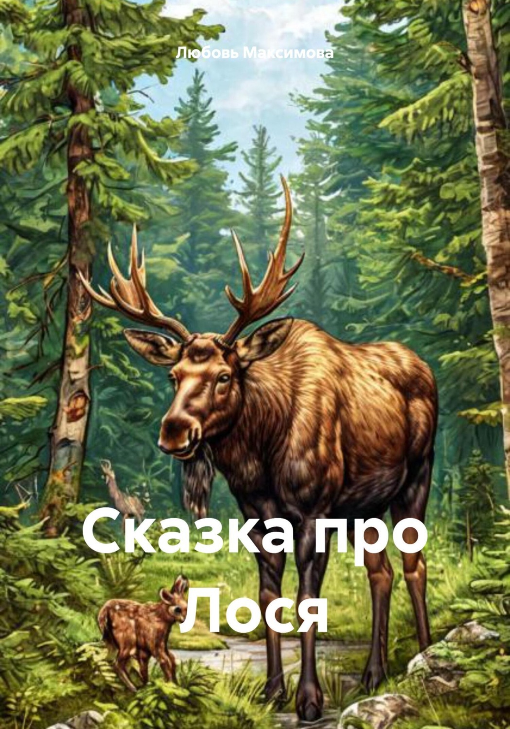 Обложка книги «Сказка про Лося»