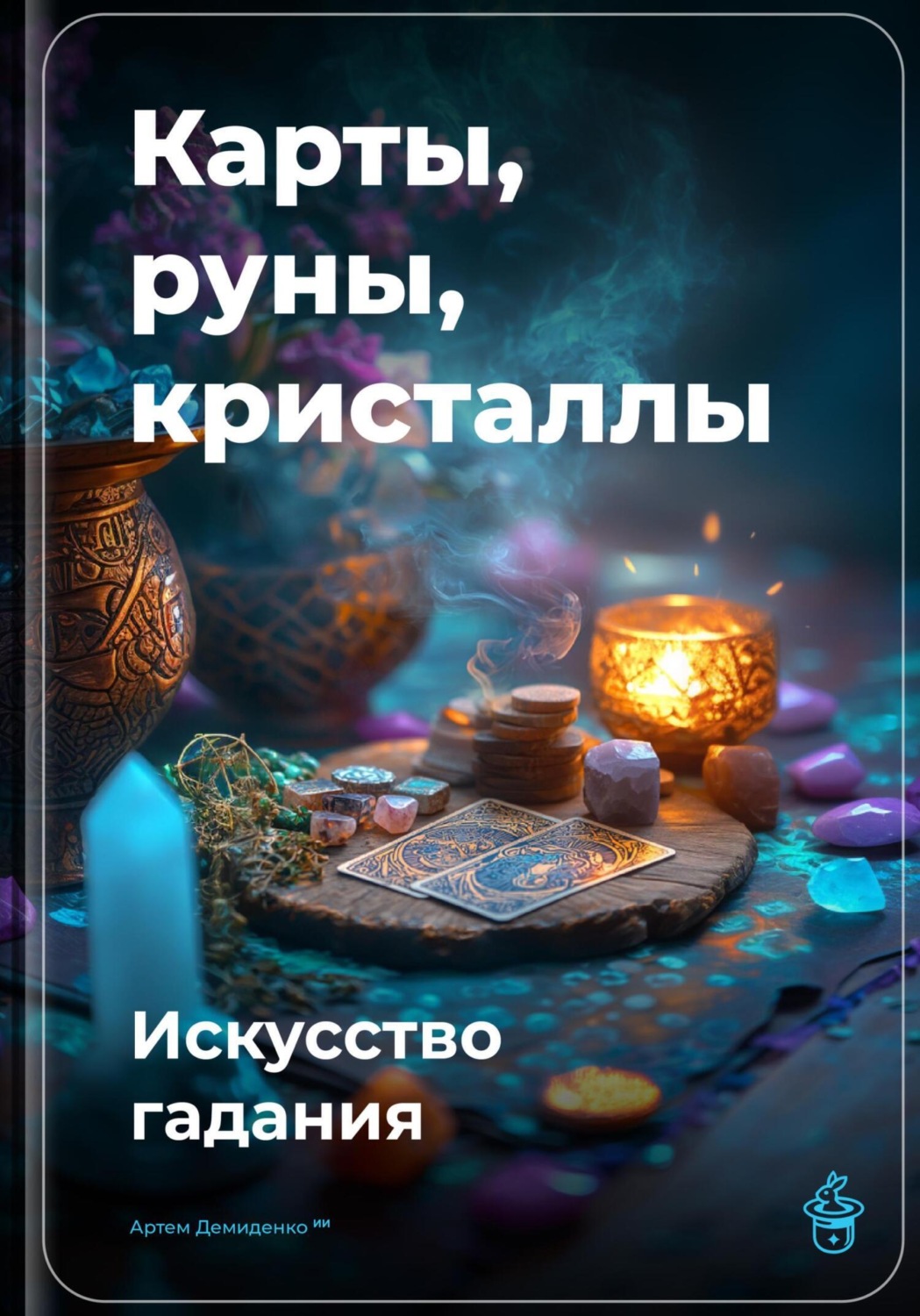 Обложка книги «Карты, руны, кристаллы: Искусство гадания»